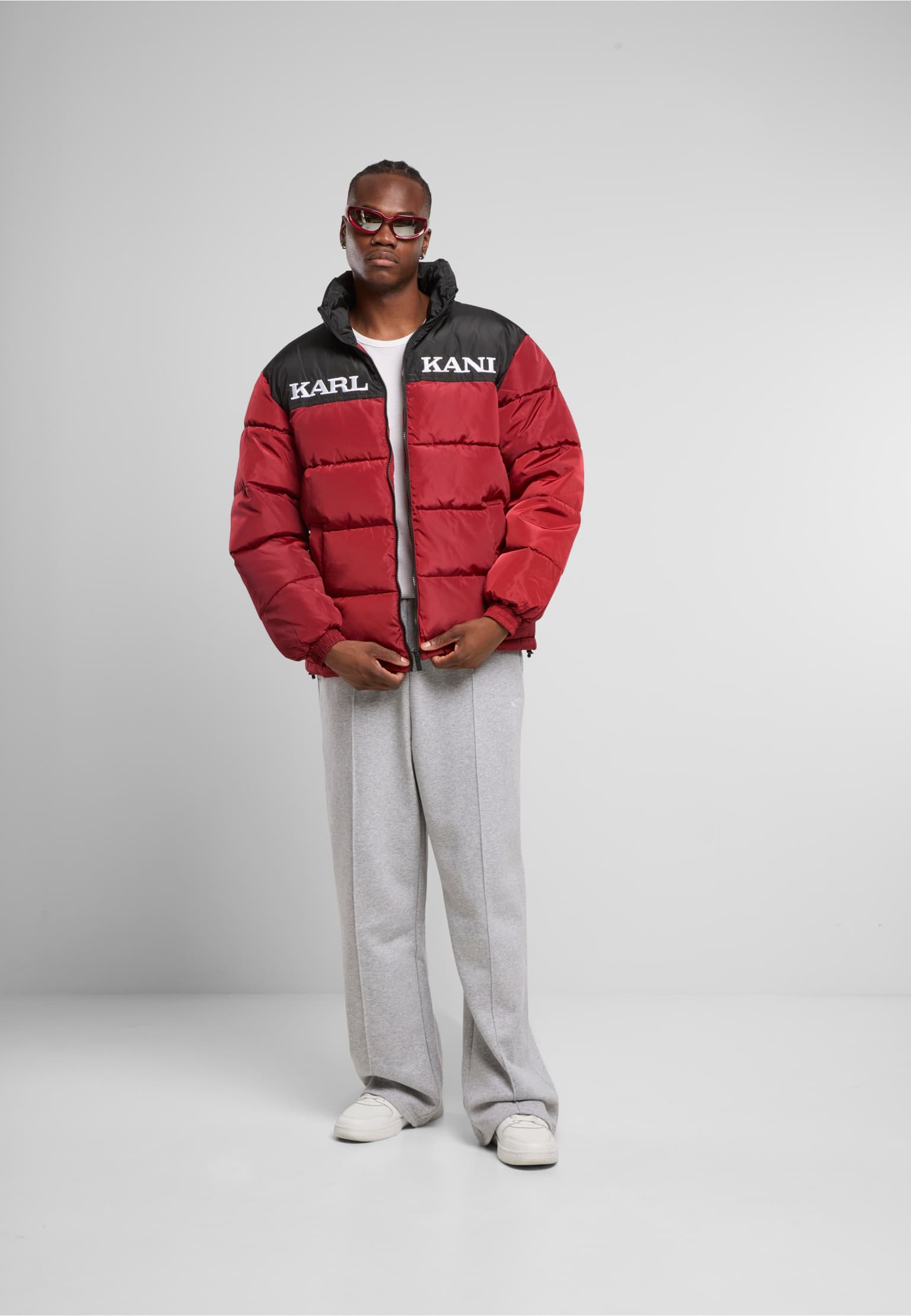 Karl Kani Retro Essential Puffer Jacket – Bild 3