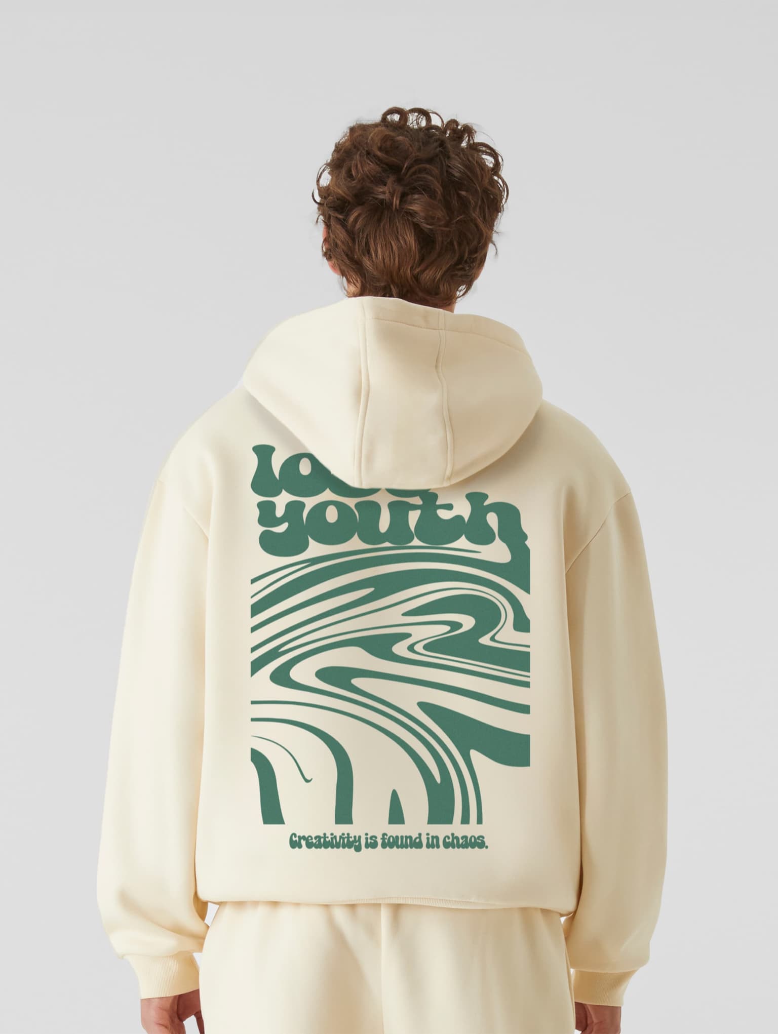 Lost Youth Oversized Chaos Flow Hoodie