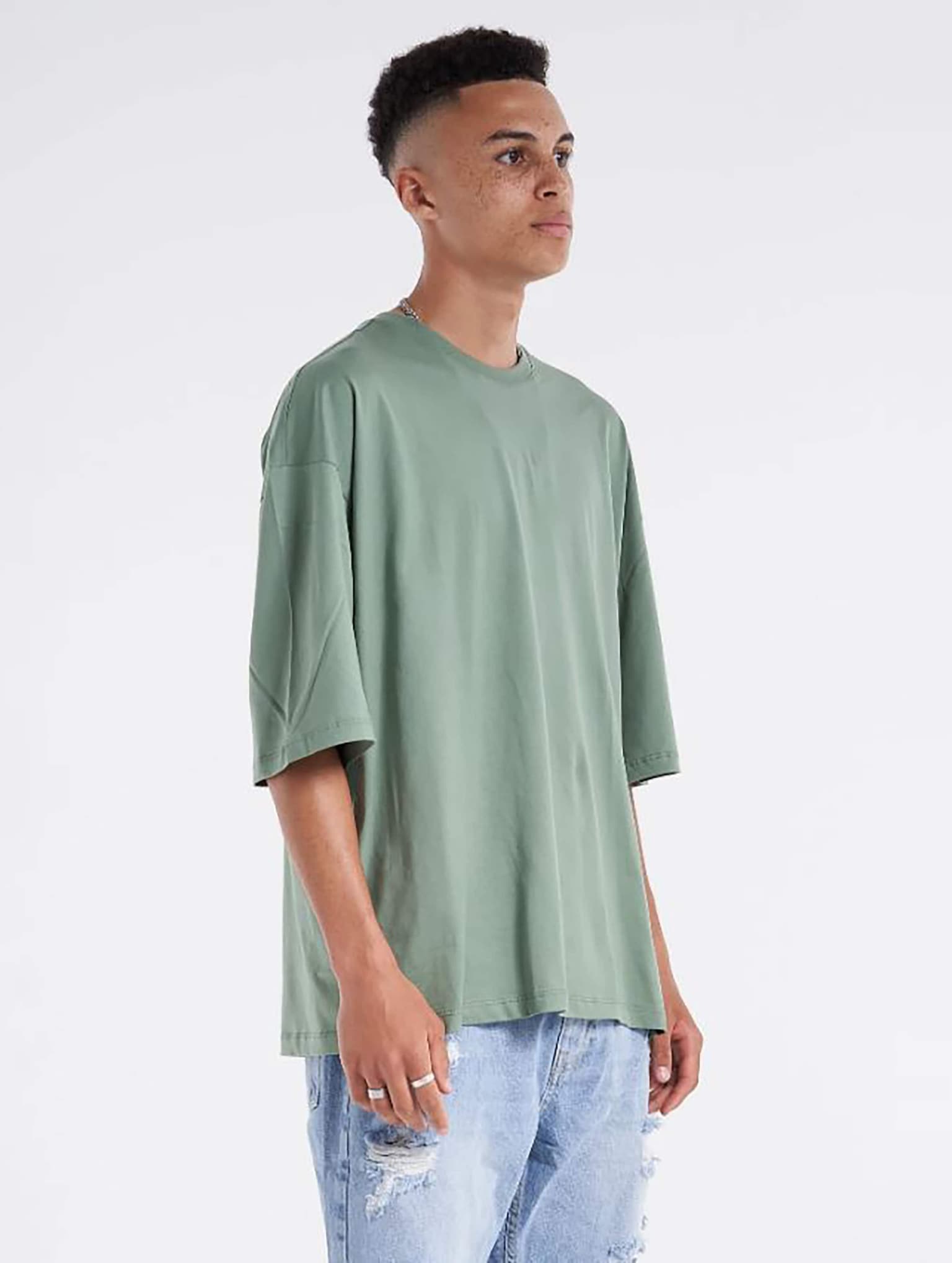 2Y Premium Blank Oversized T-Shirt – Bild 3