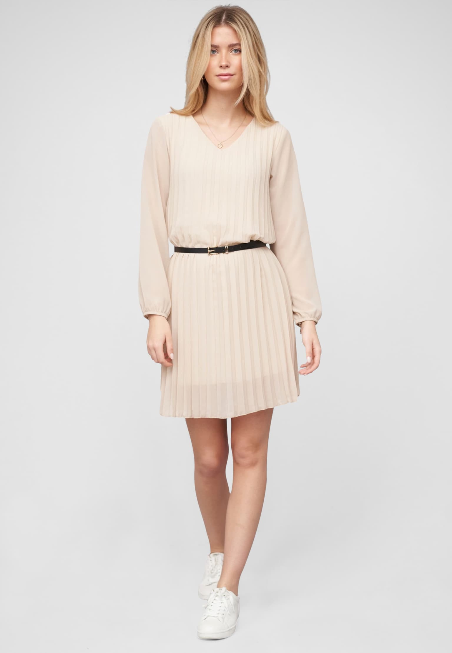Cloud5ive Cloud 5ive Pleated Dress with belt – Bild 4