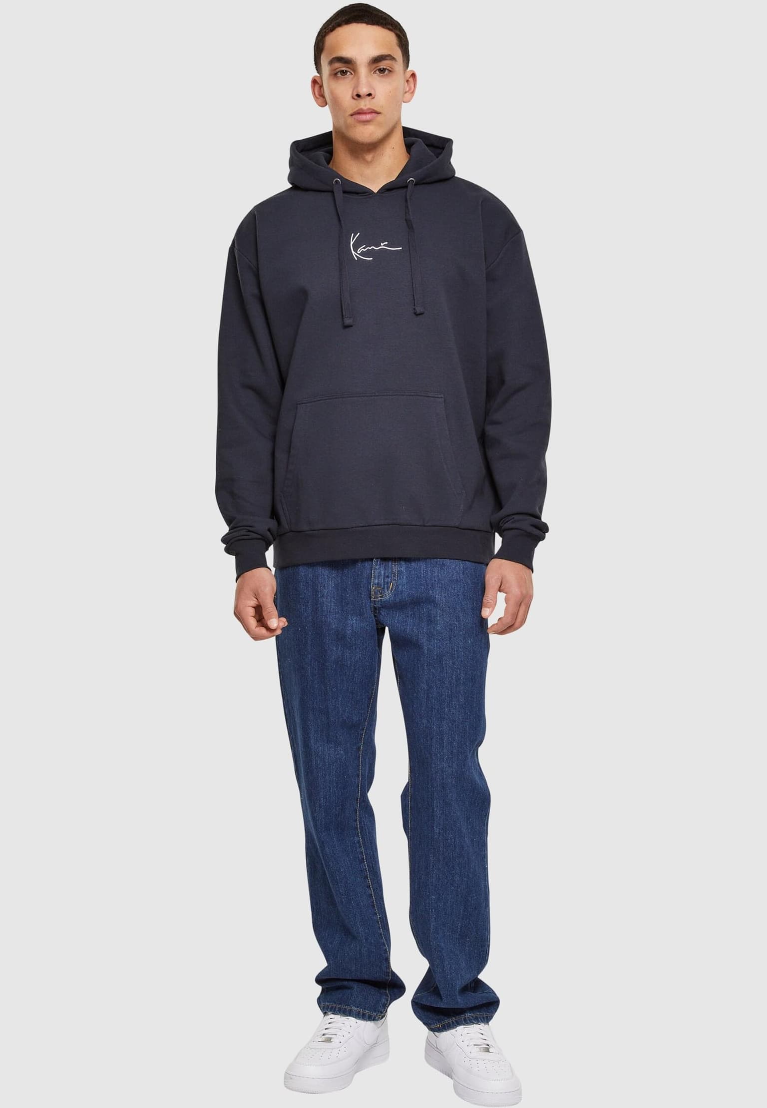 Karl Kani Small Signature Hoodie navy – Bild 4