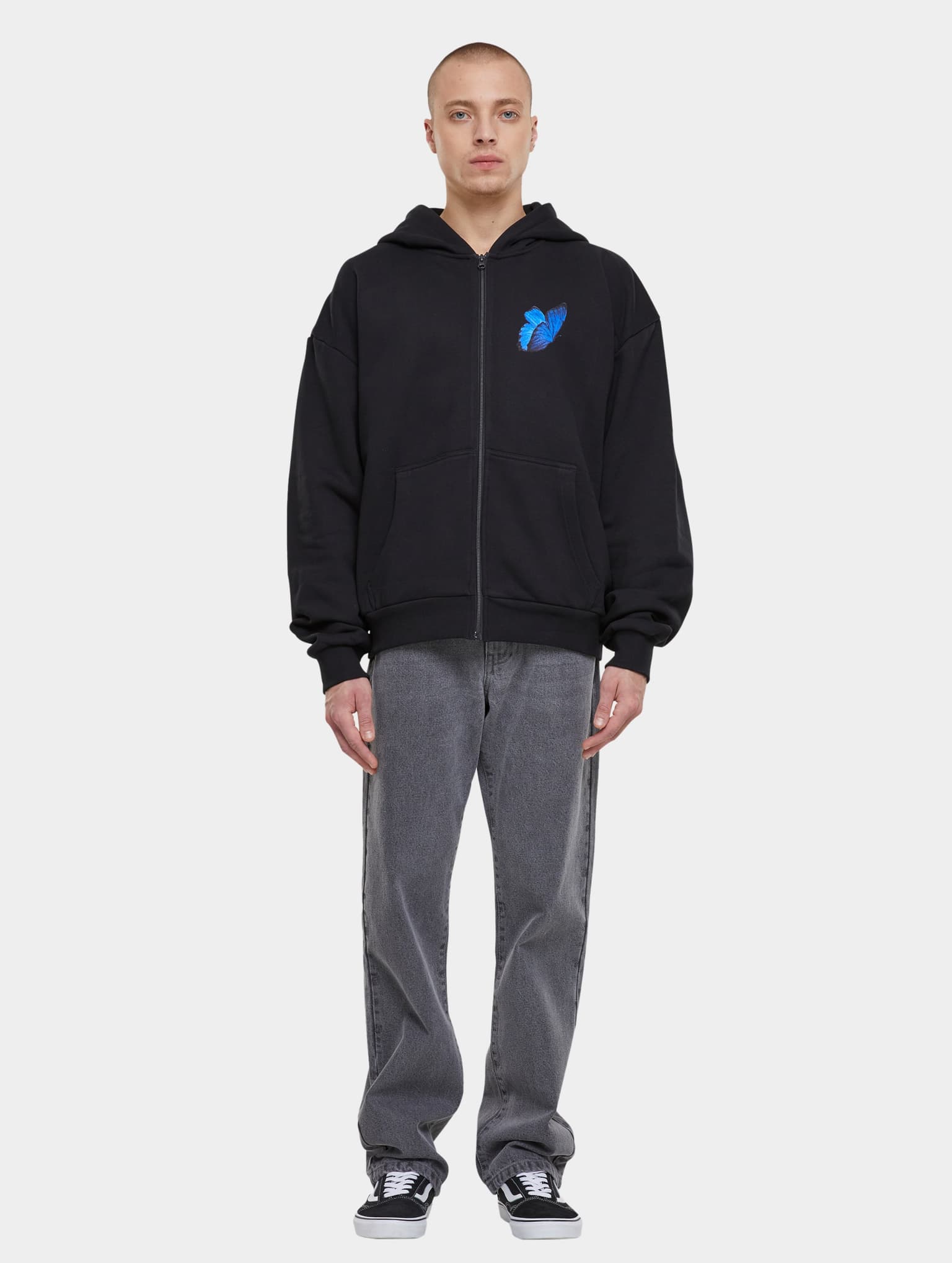 Mister Tee Upscale Le Papillon Heavy Oversize Zip Hoody – Bild 4