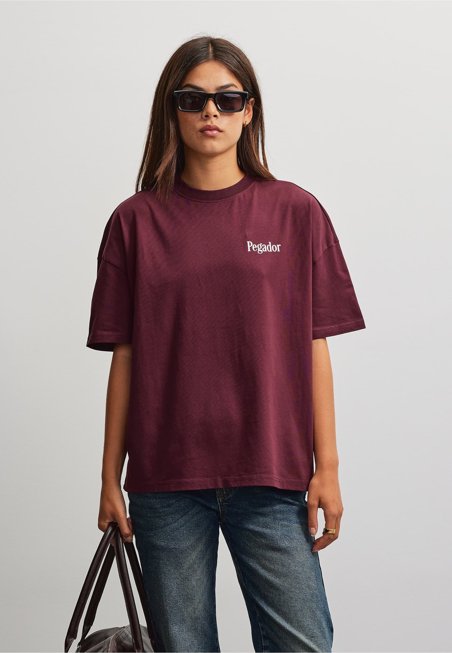 PEGADOR DEVA OVERSIZED TEE – Bild 2