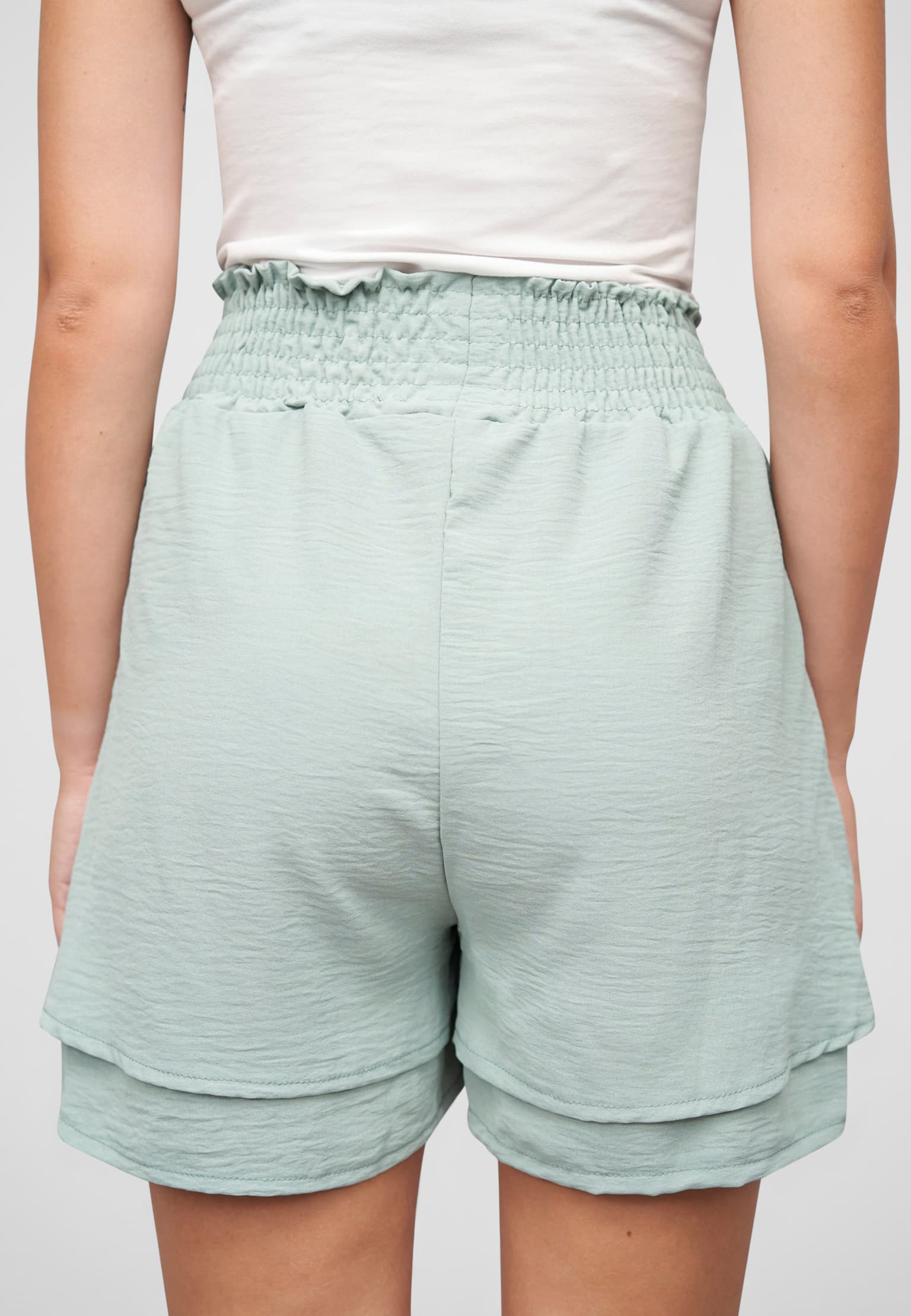 Cloud5ive Musselin Short 2-Lagig mit Gummibund – Bild 2
