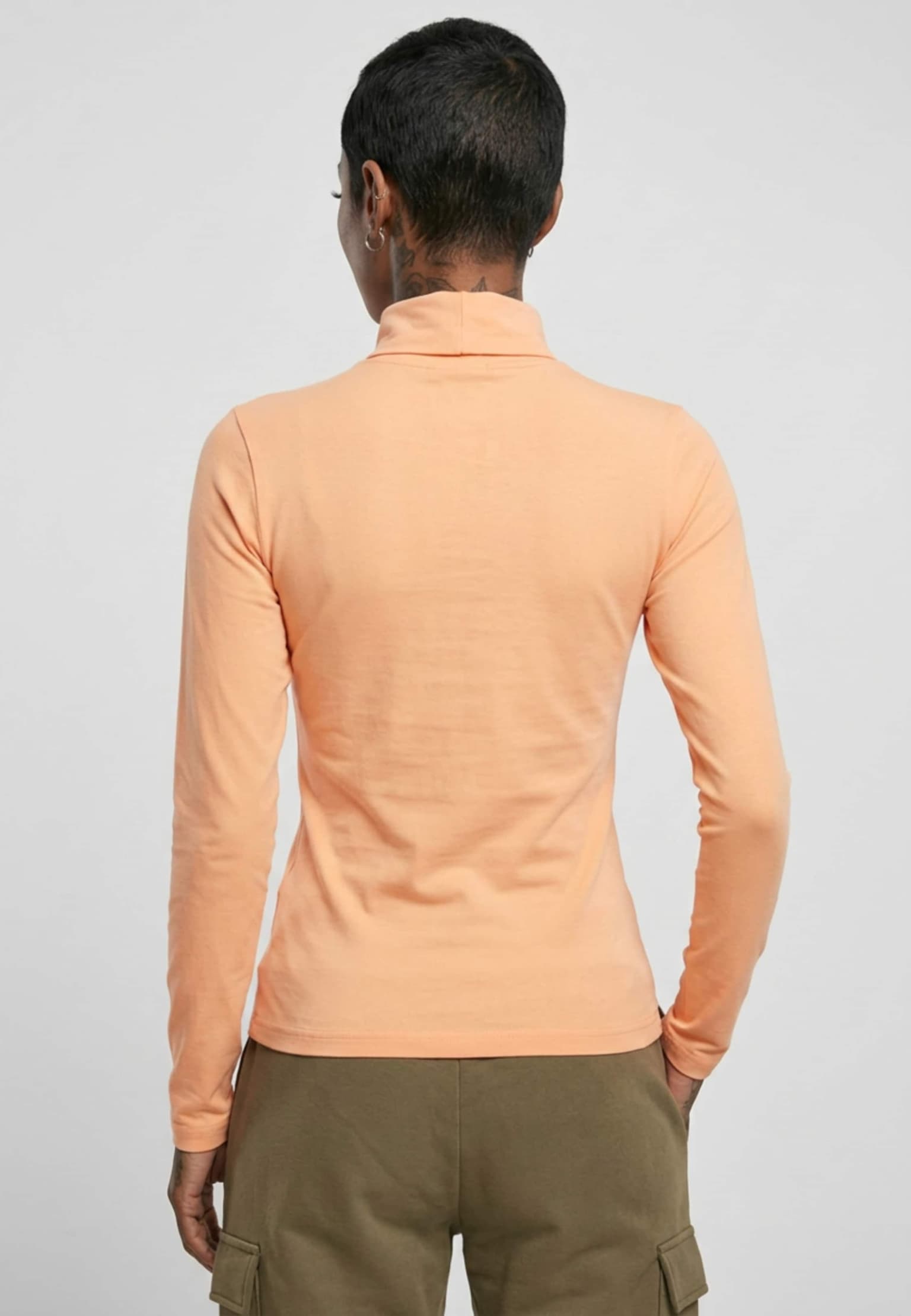 Urban Classics Ladies Modal Turtleneck Longsleeve – Bild 2