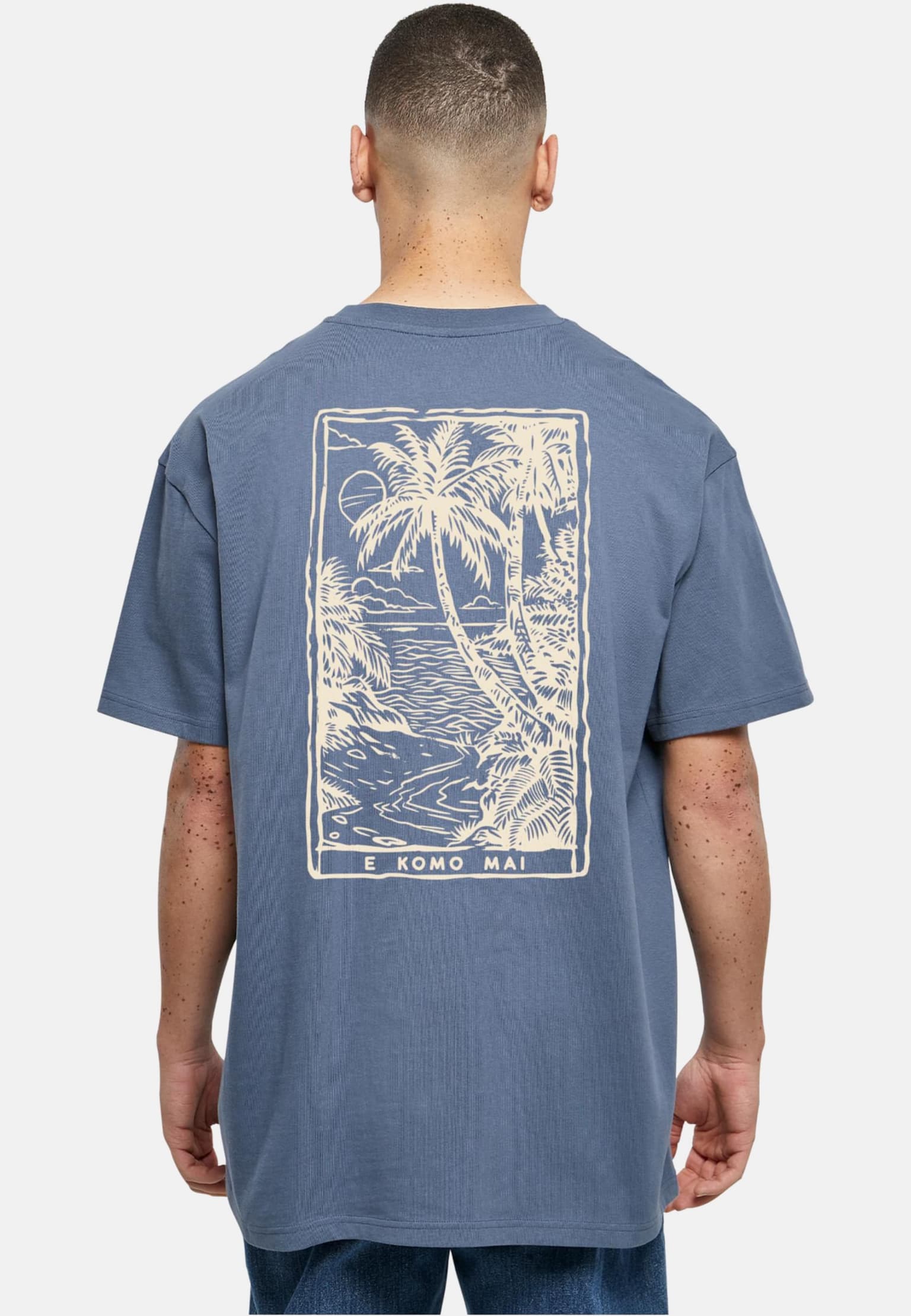 Merchcode Hawai Oversized T-shirt – Bild 2