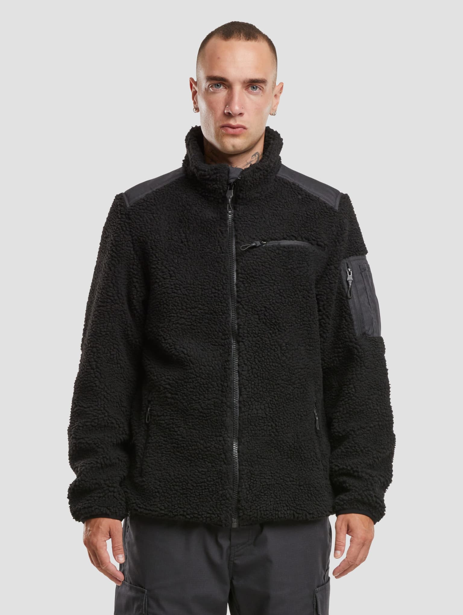 Brandit Ramble Teddyfleece Winterjacke – Bild 2