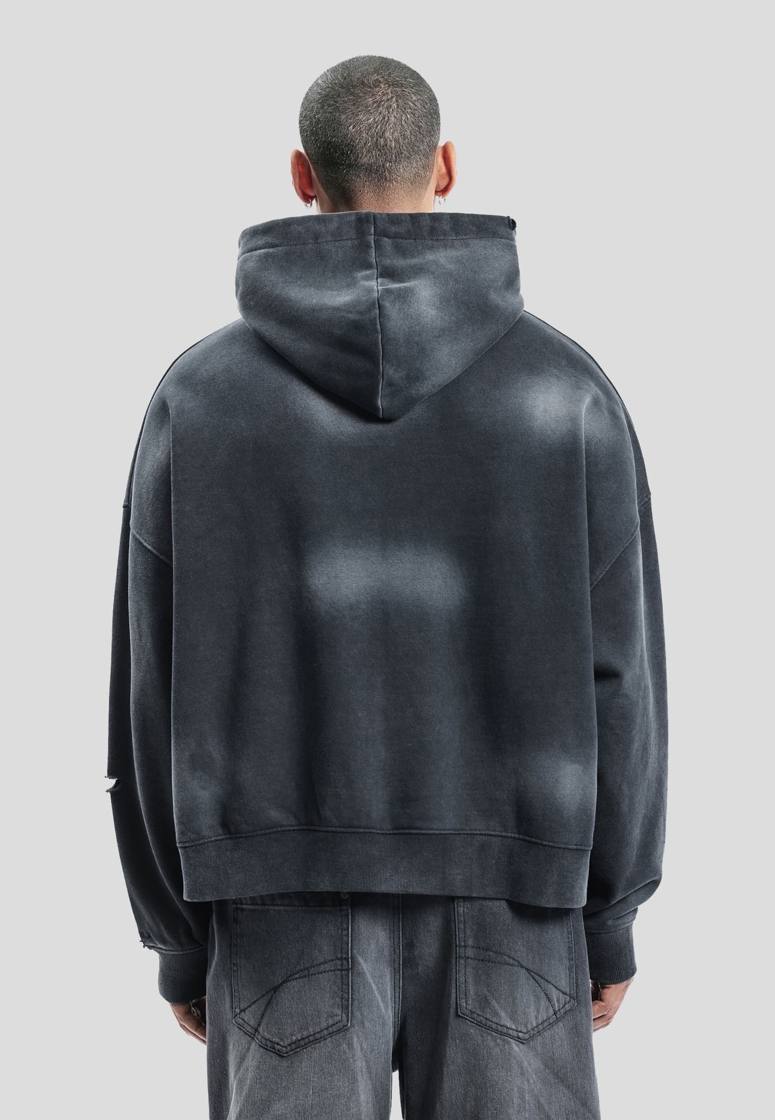 Favela Distressed Frontzip – Bild 2