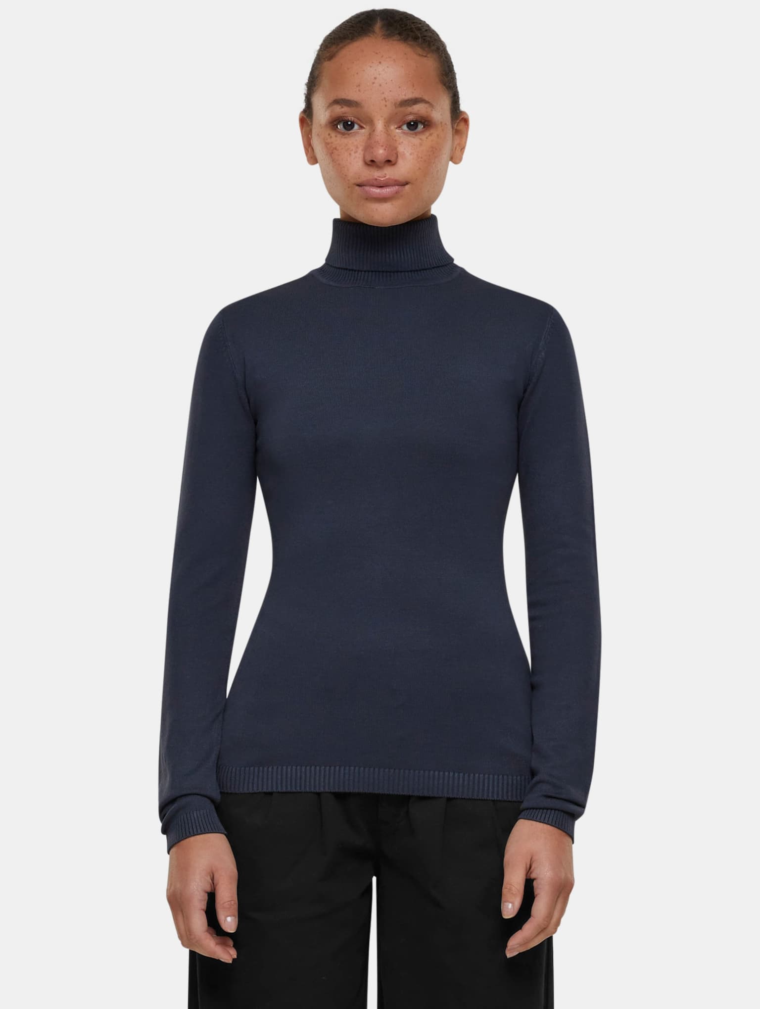 Urban Classics Ladies Knitted Turtleneck Sweater – Bild 4