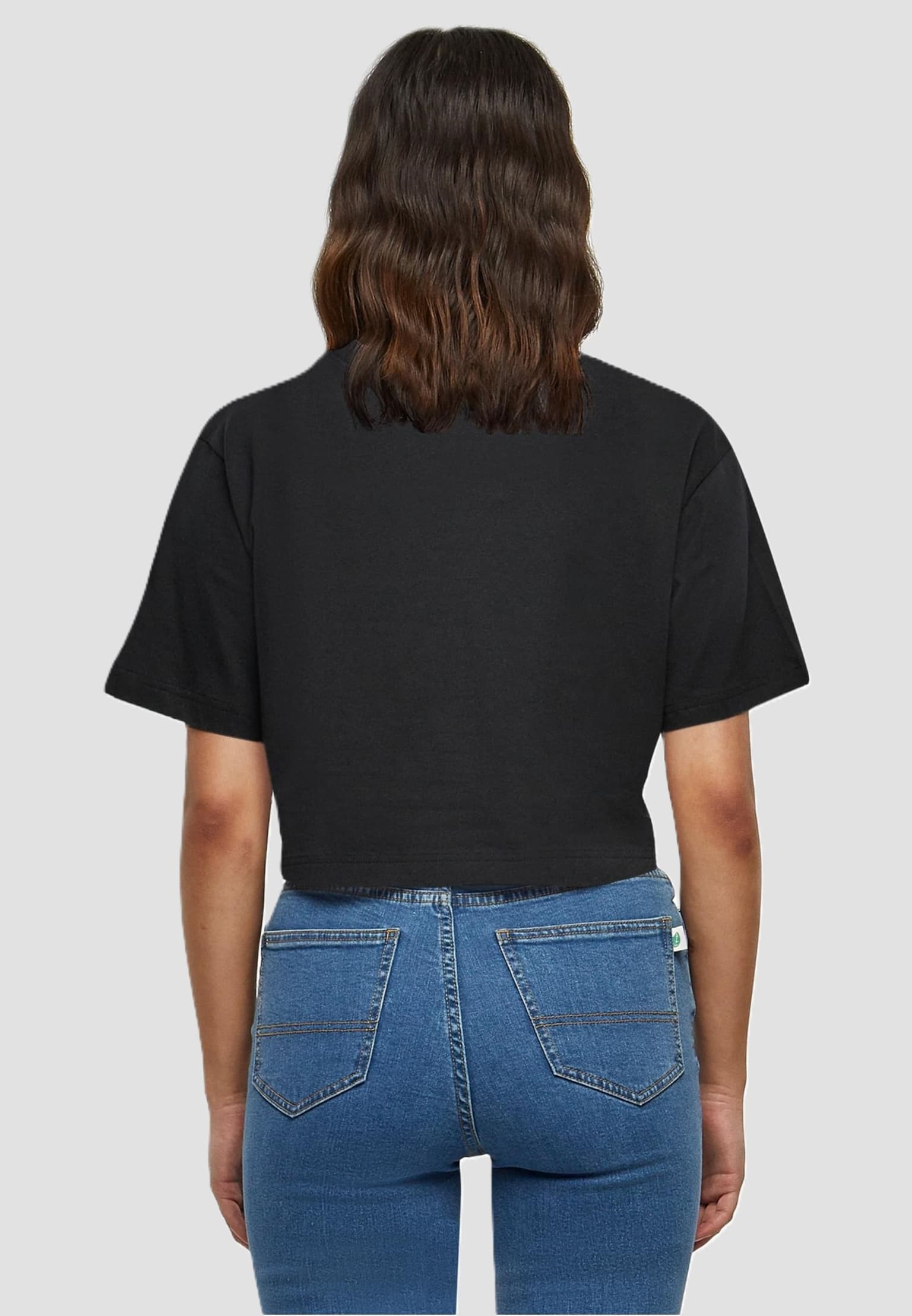 Merchcode Ladies Hugs & Love - Heart Dice Short Oversized Tee – Bild 2