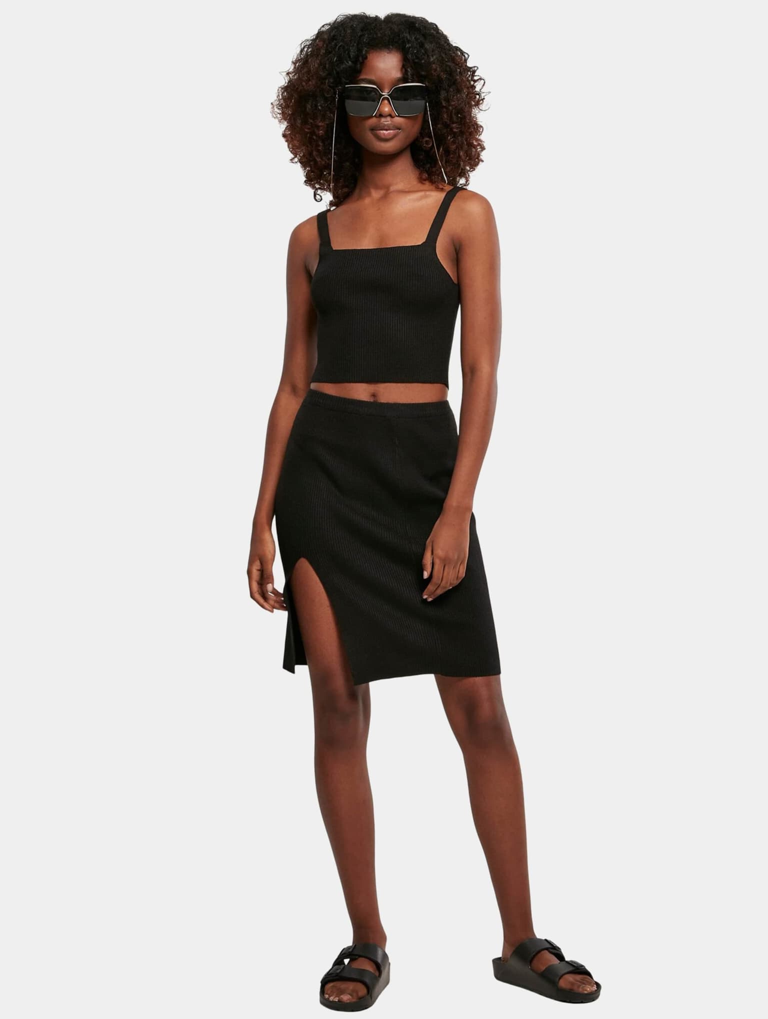 Urban Classics Ladies Cropped Knit Top – Bild 4