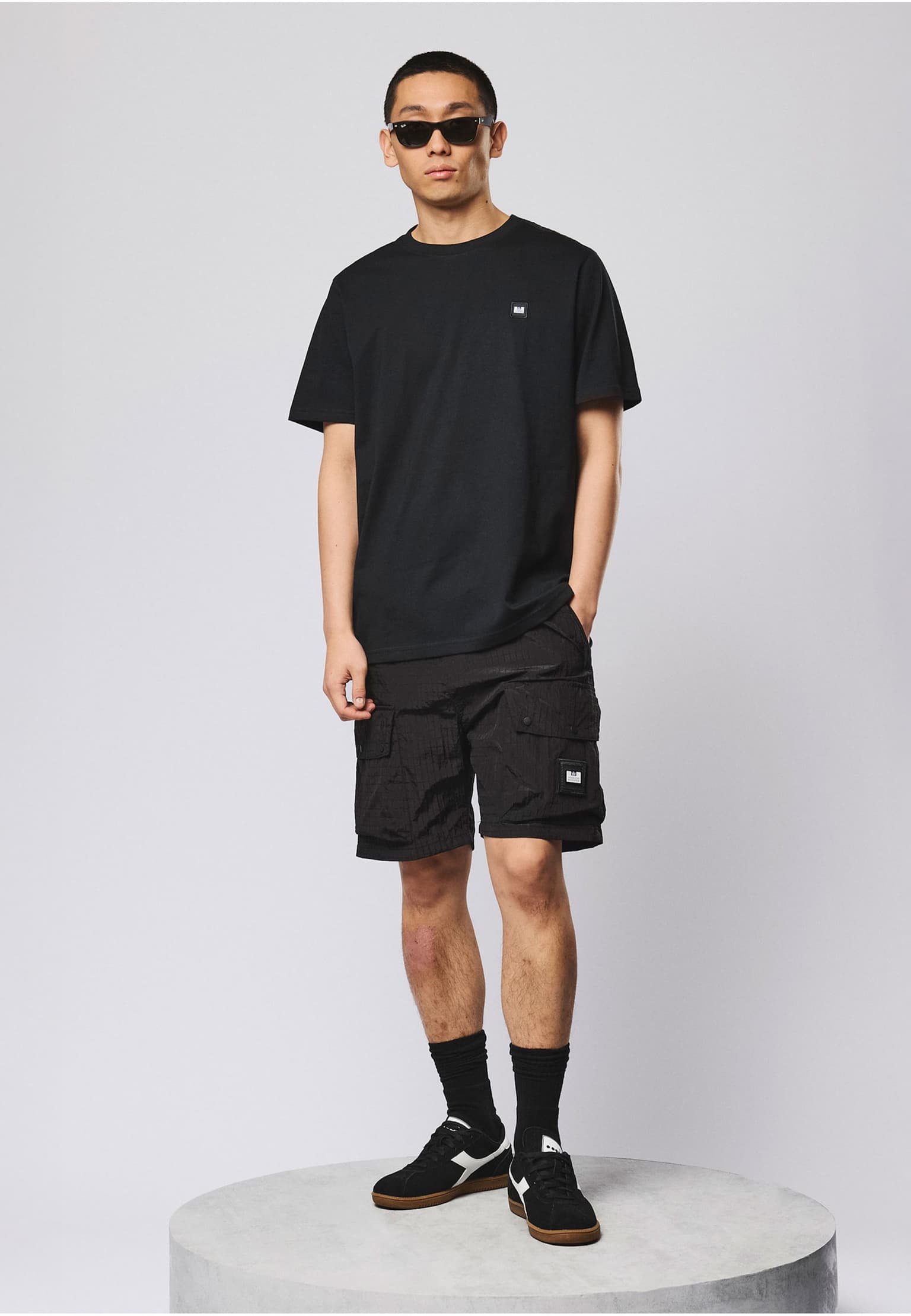 Weekend Offender GARCIA WOVEN OVERLAY TEE – Bild 3