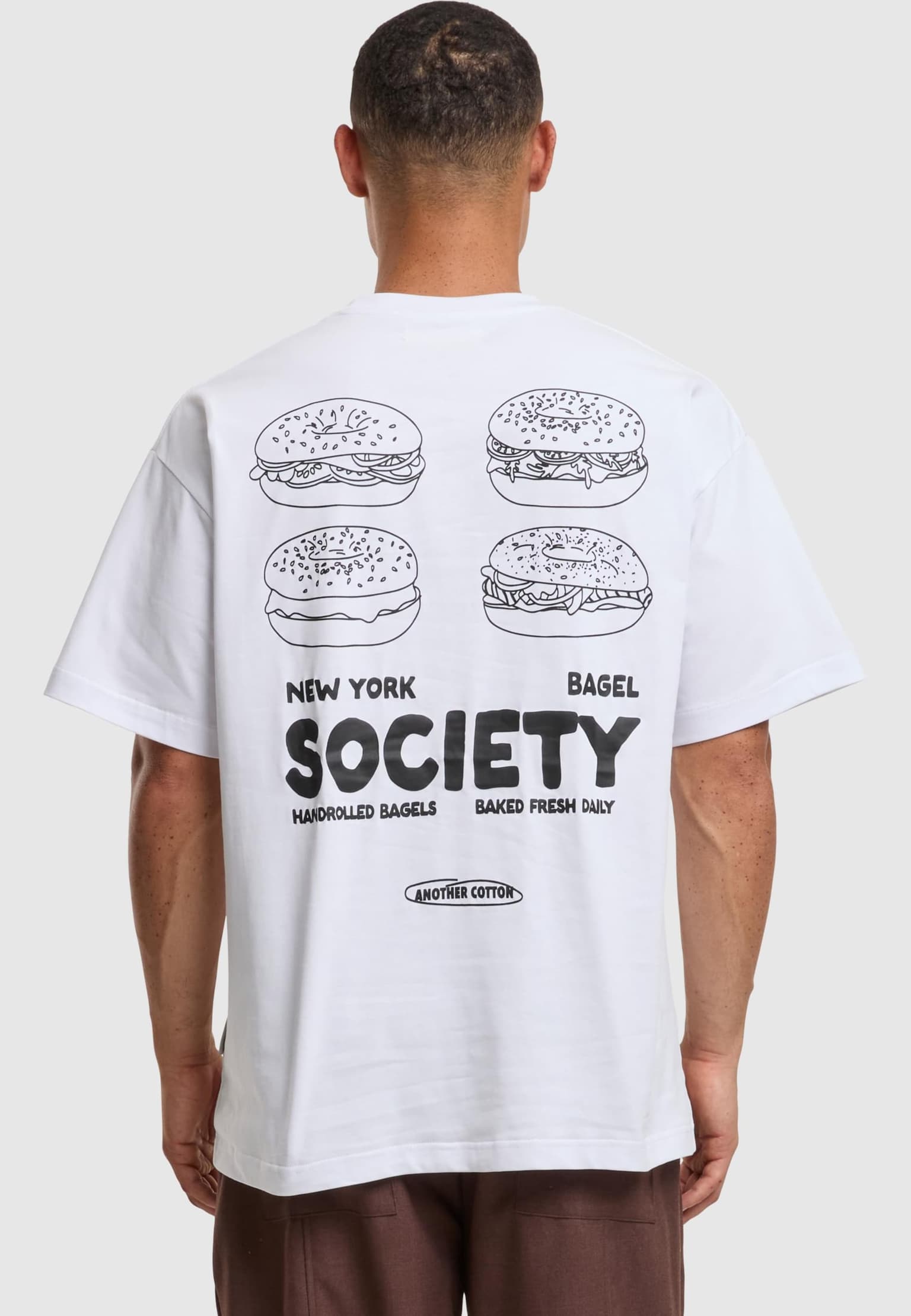 Another Cotton Lab Bagel Society T-Shirt – Bild 2