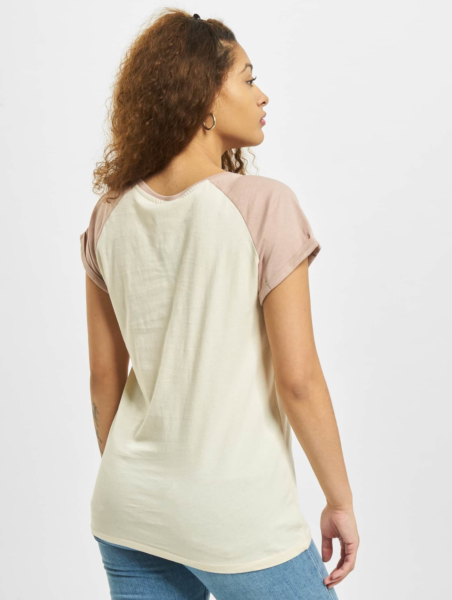 Urban Classics Ladies Contrast Raglan Tee – Bild 2