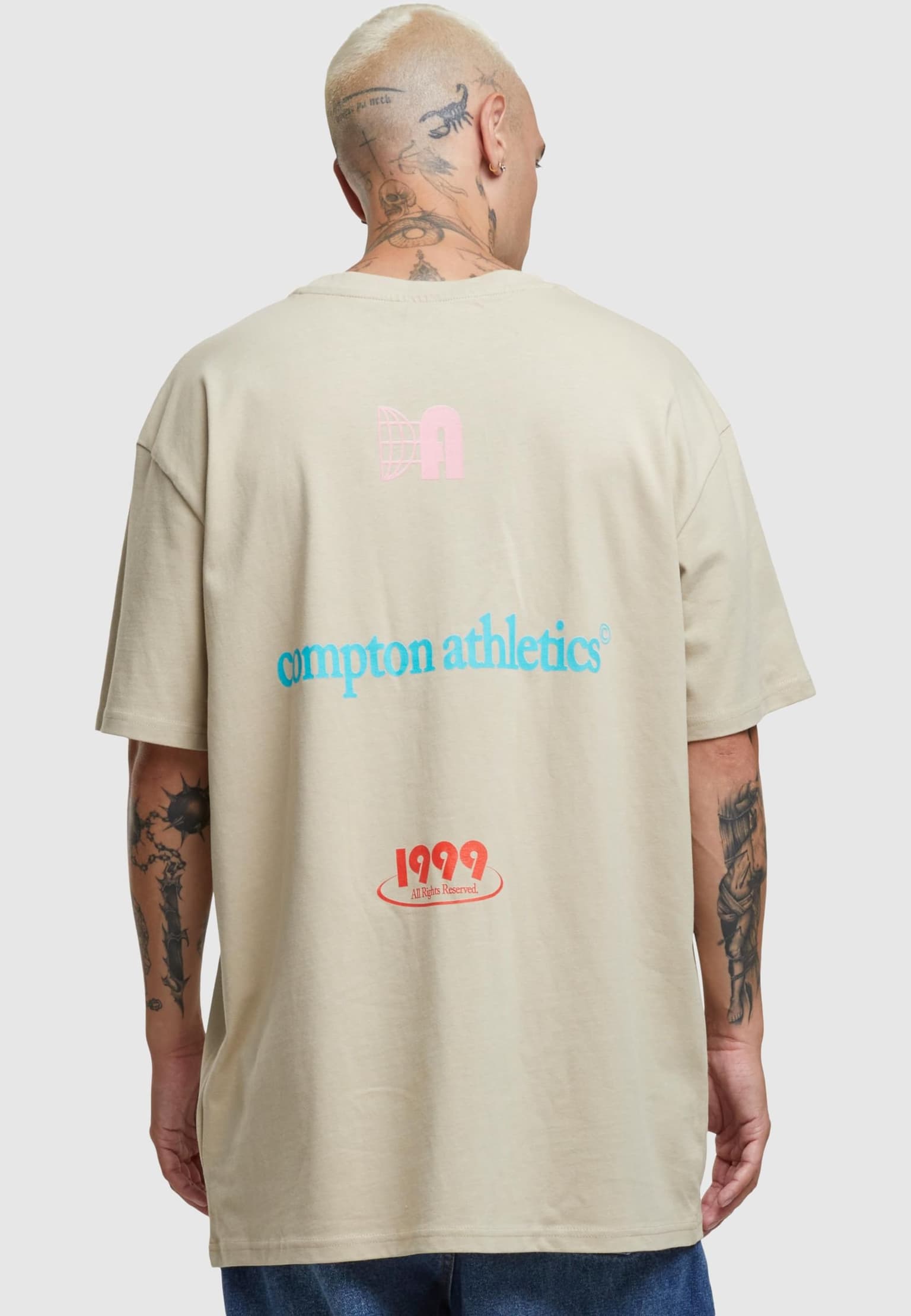 Mister Tee Upscale Compton Athletic Club Oversize – Bild 2