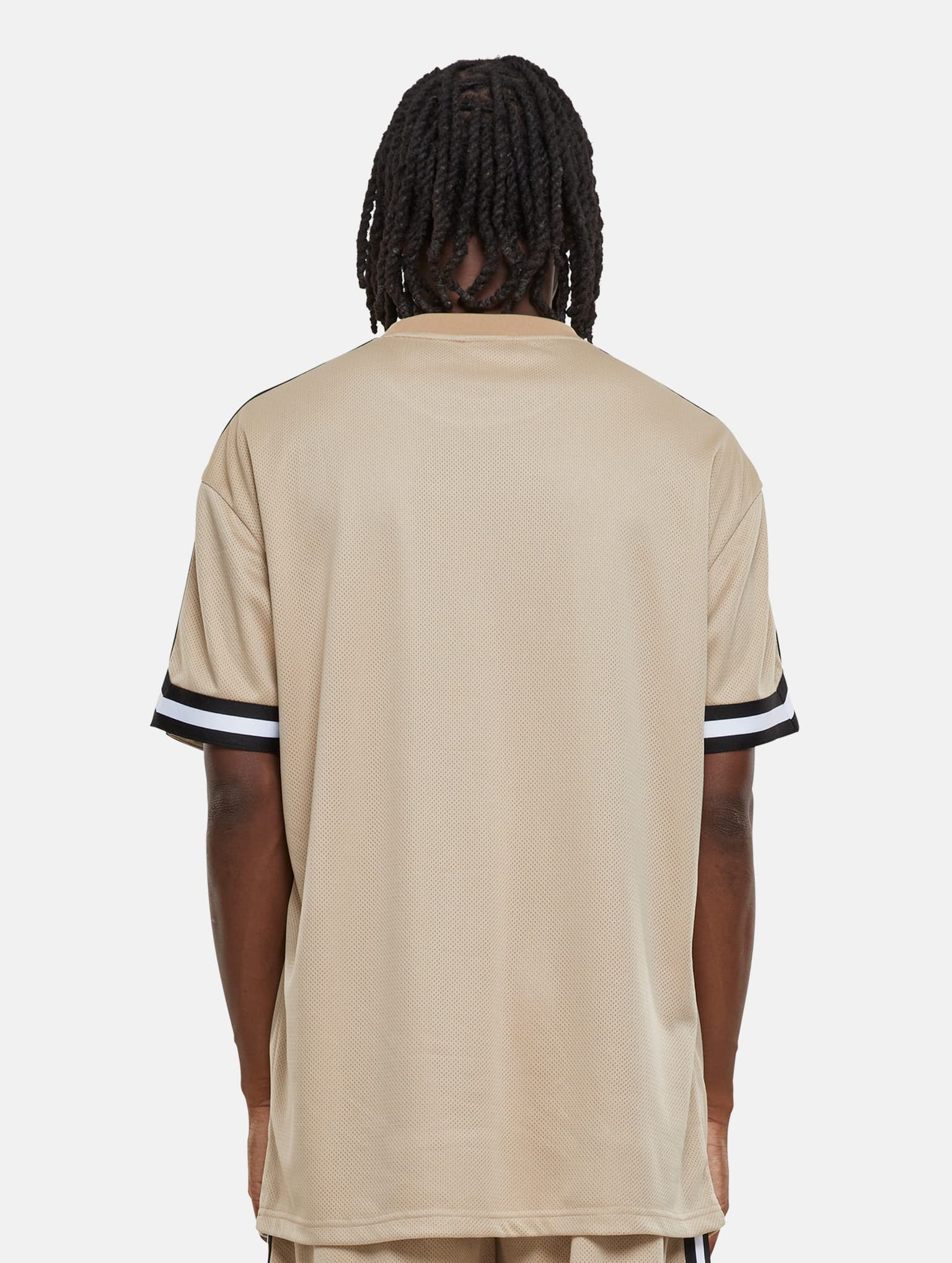 Urban Classics Oversized Stripes Mesh Tee – Bild 2