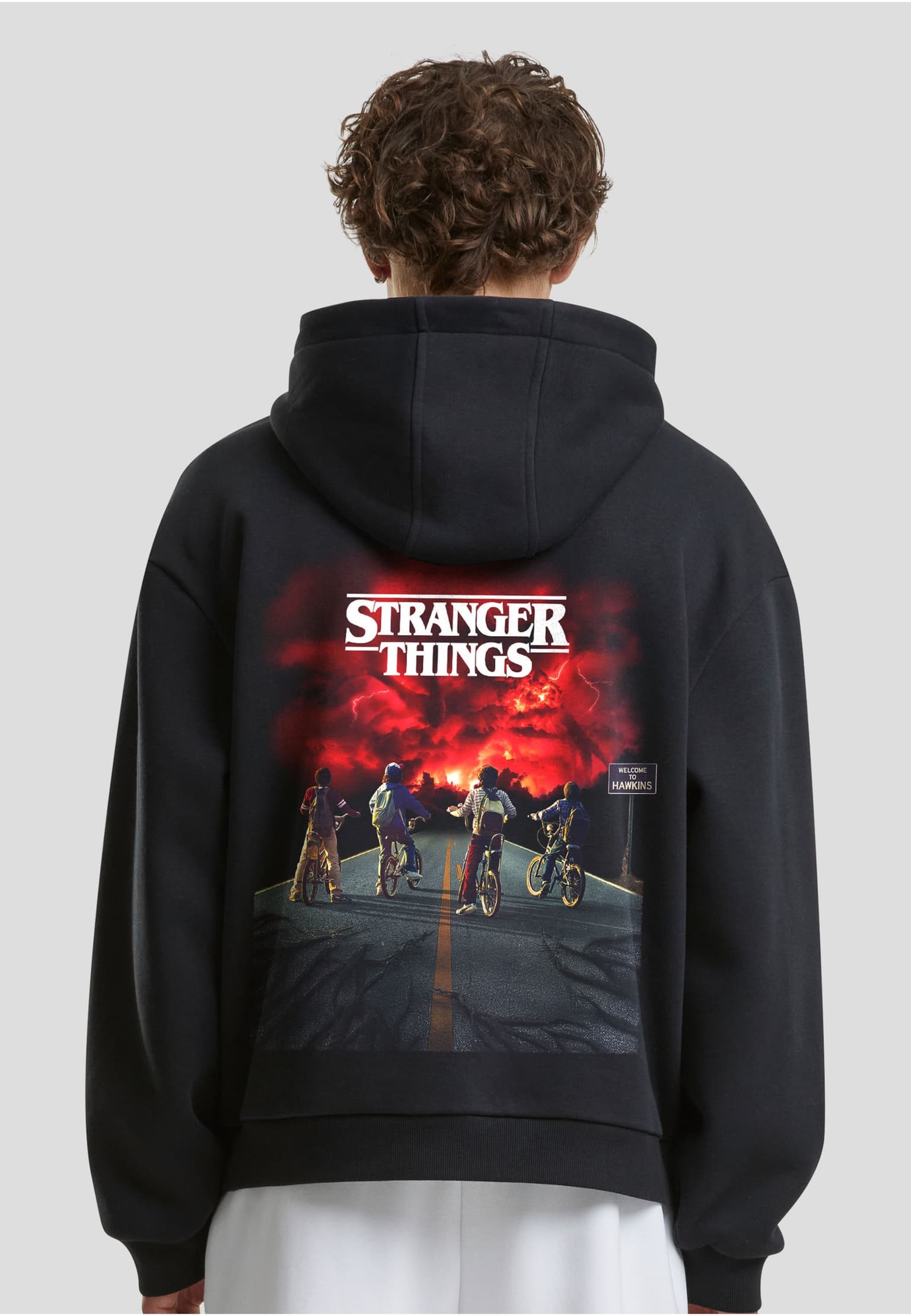Merchcode Stranger Things Mindflayer Fluffy Hoody – Bild 2