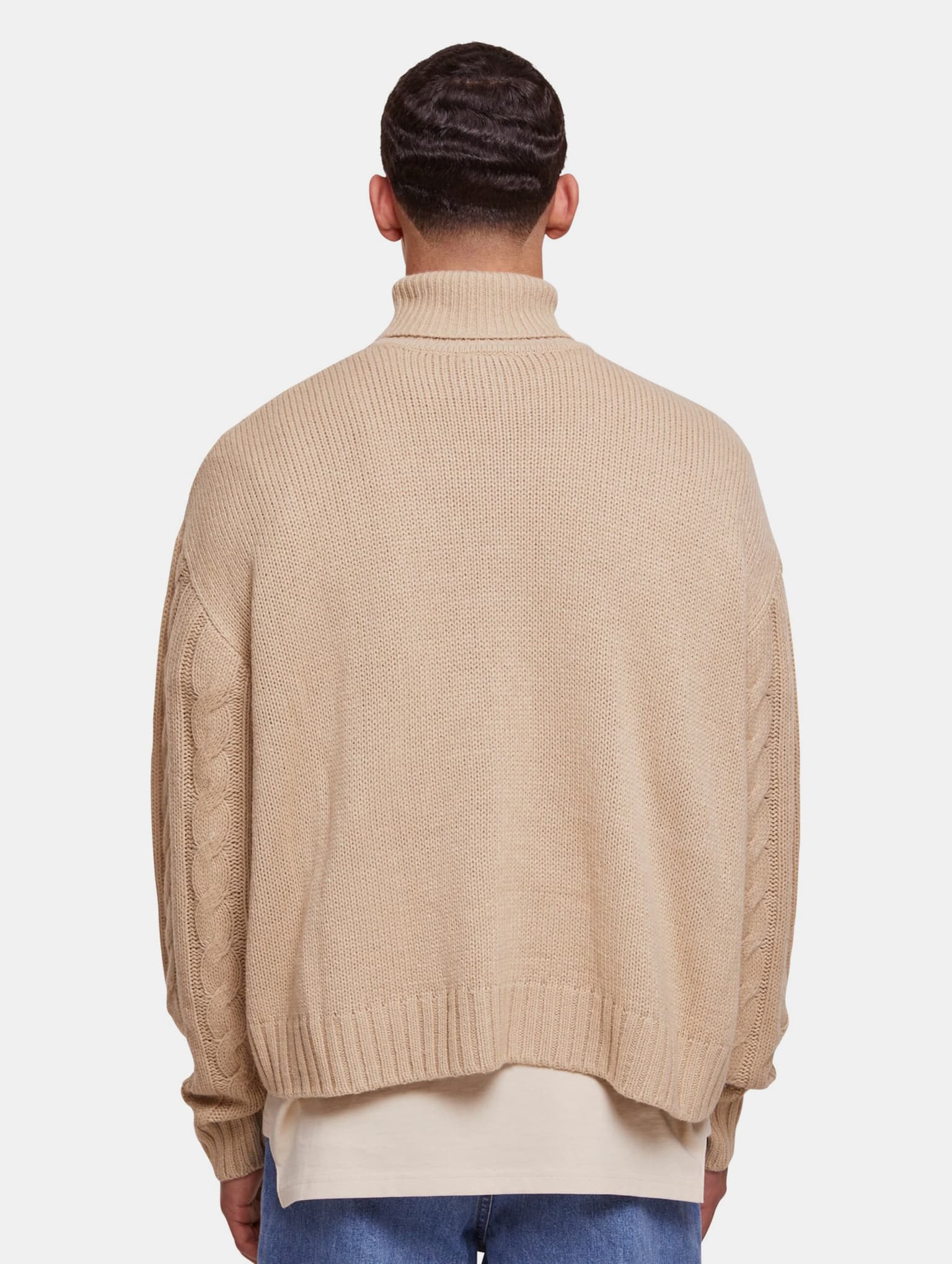 Urban Classics Boxy Roll Neck Sweater – Bild 2