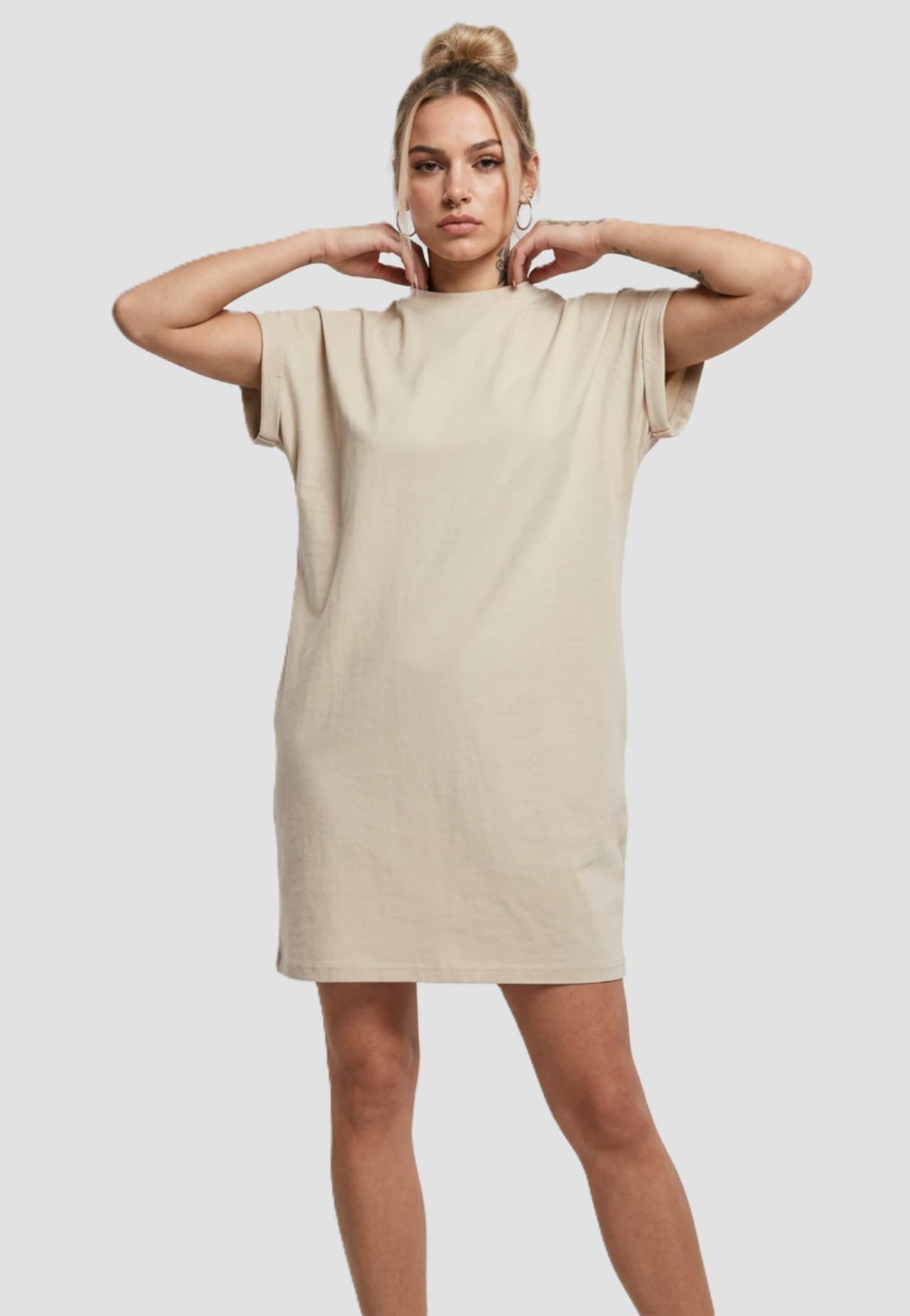 Urban Classics Ladies Rainbow Tee Dress – Bild 2