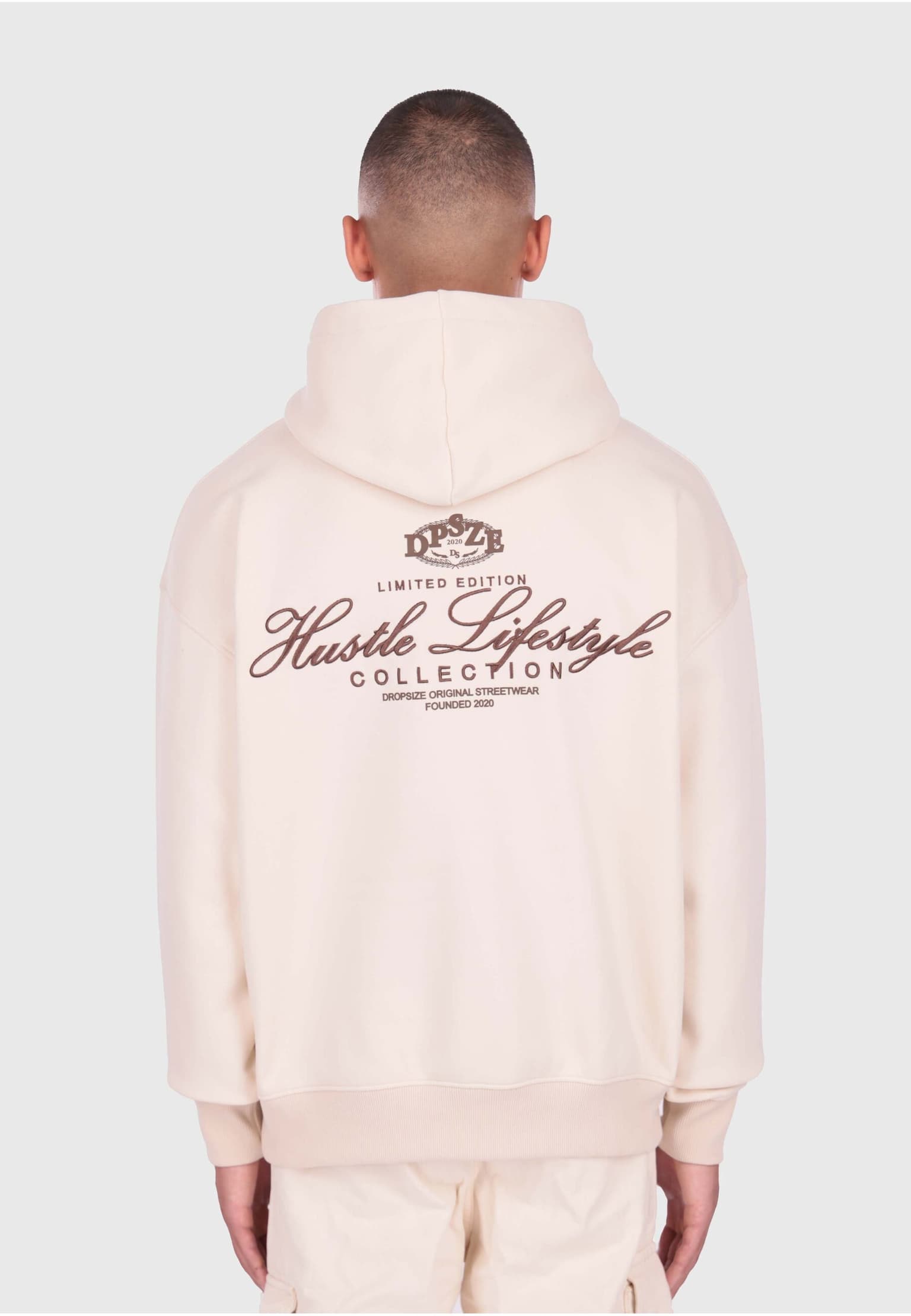 Dropsize HEAVY OVERSIZE HUSTLE LIFESTYLE HOODIE – Bild 2