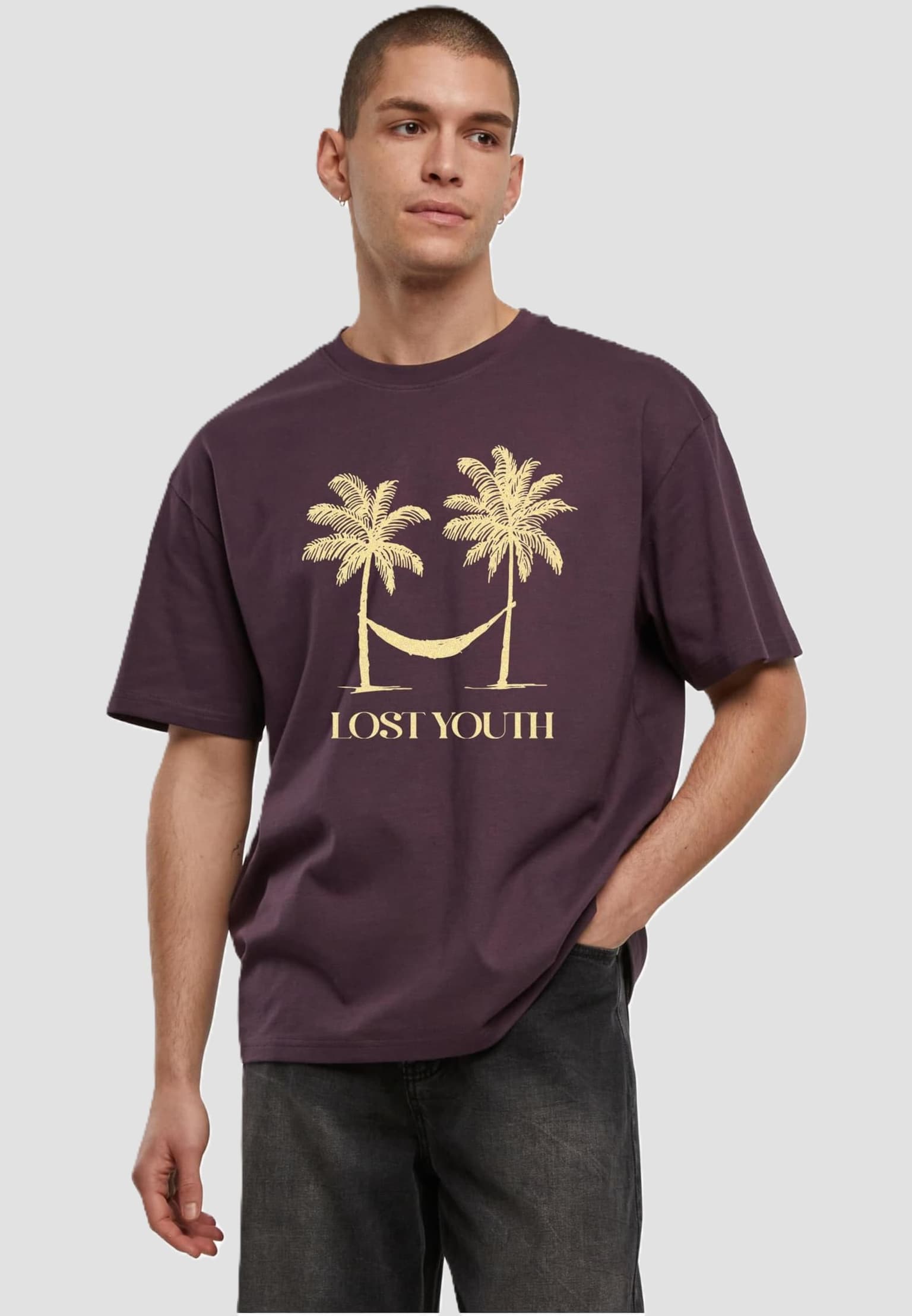 Lost Youth Oversized Tee - Right Direction