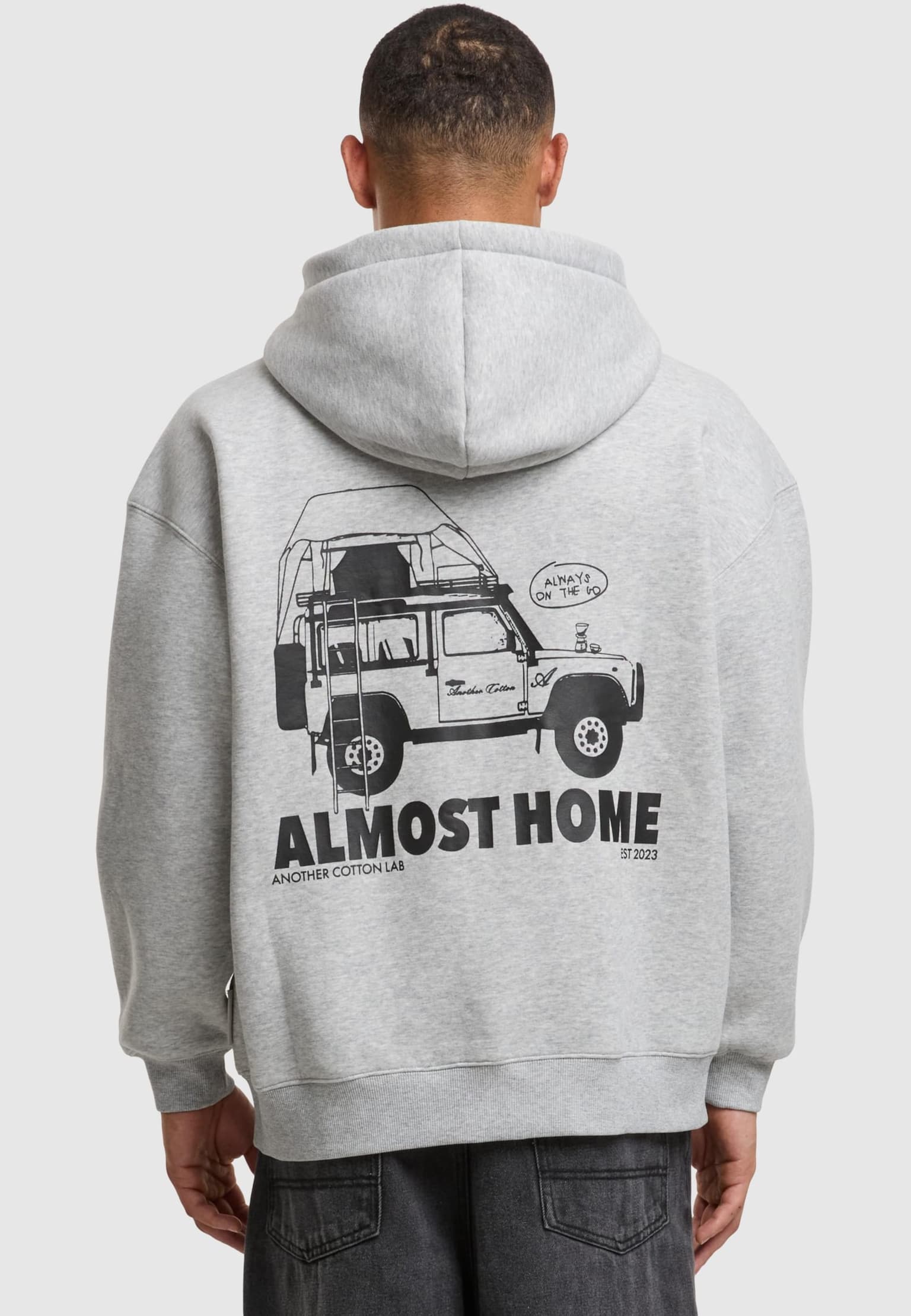 Another Cotton Lab Almost Home Zip Hoodie – Bild 2