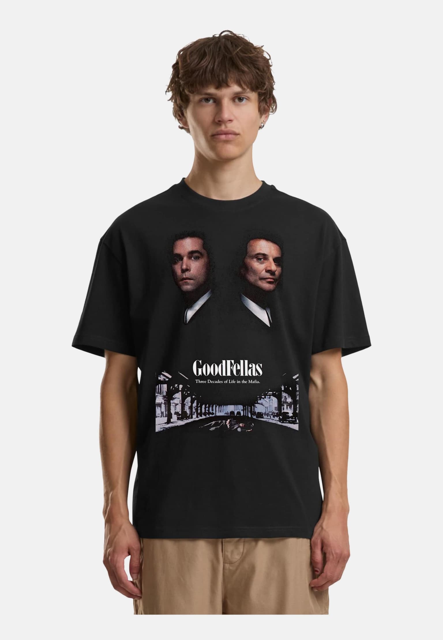 Merchcode Goodfellas Poster Lightweight Oversize Tee