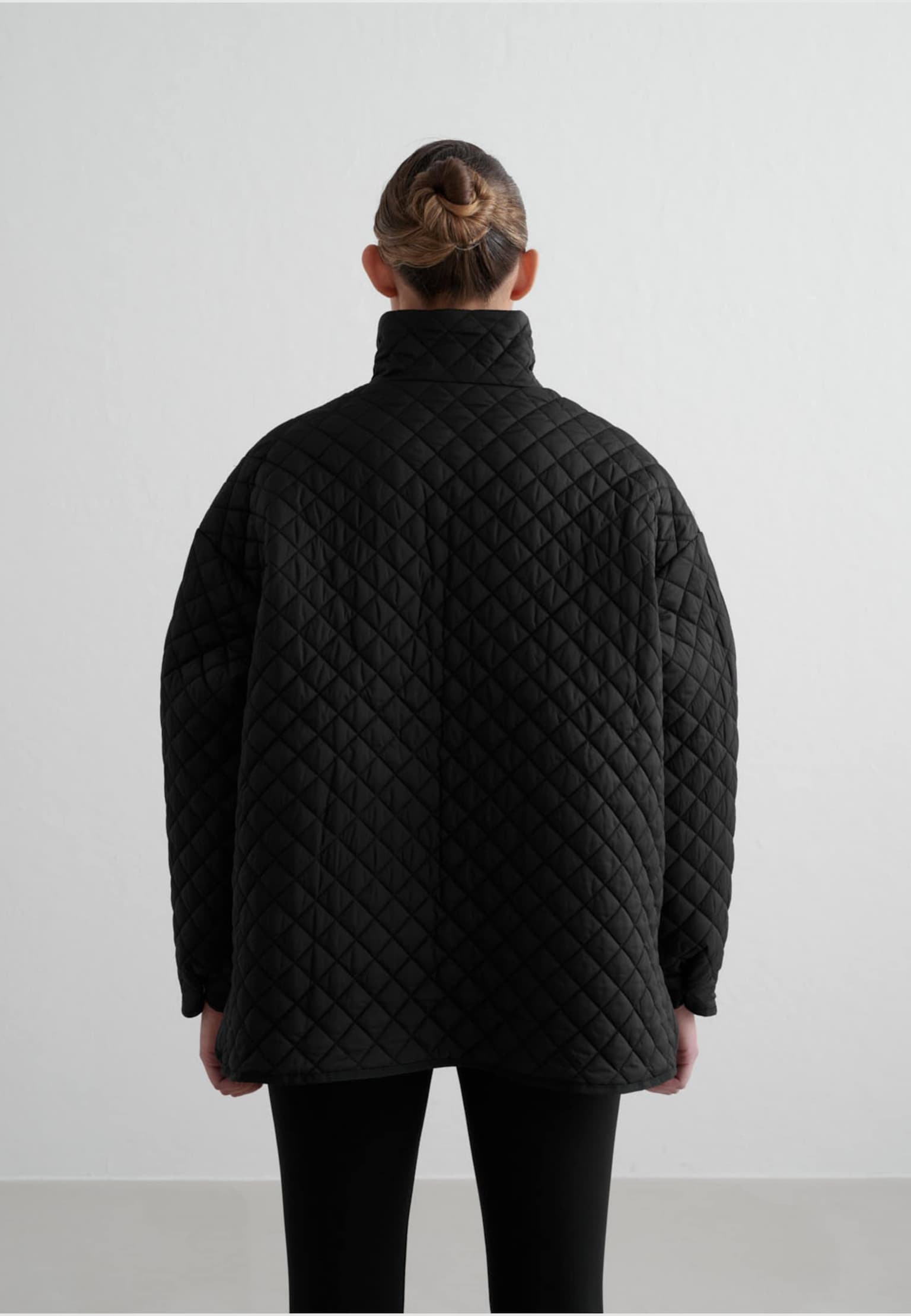 aimn Oversized Quilted Jacket – Bild 2