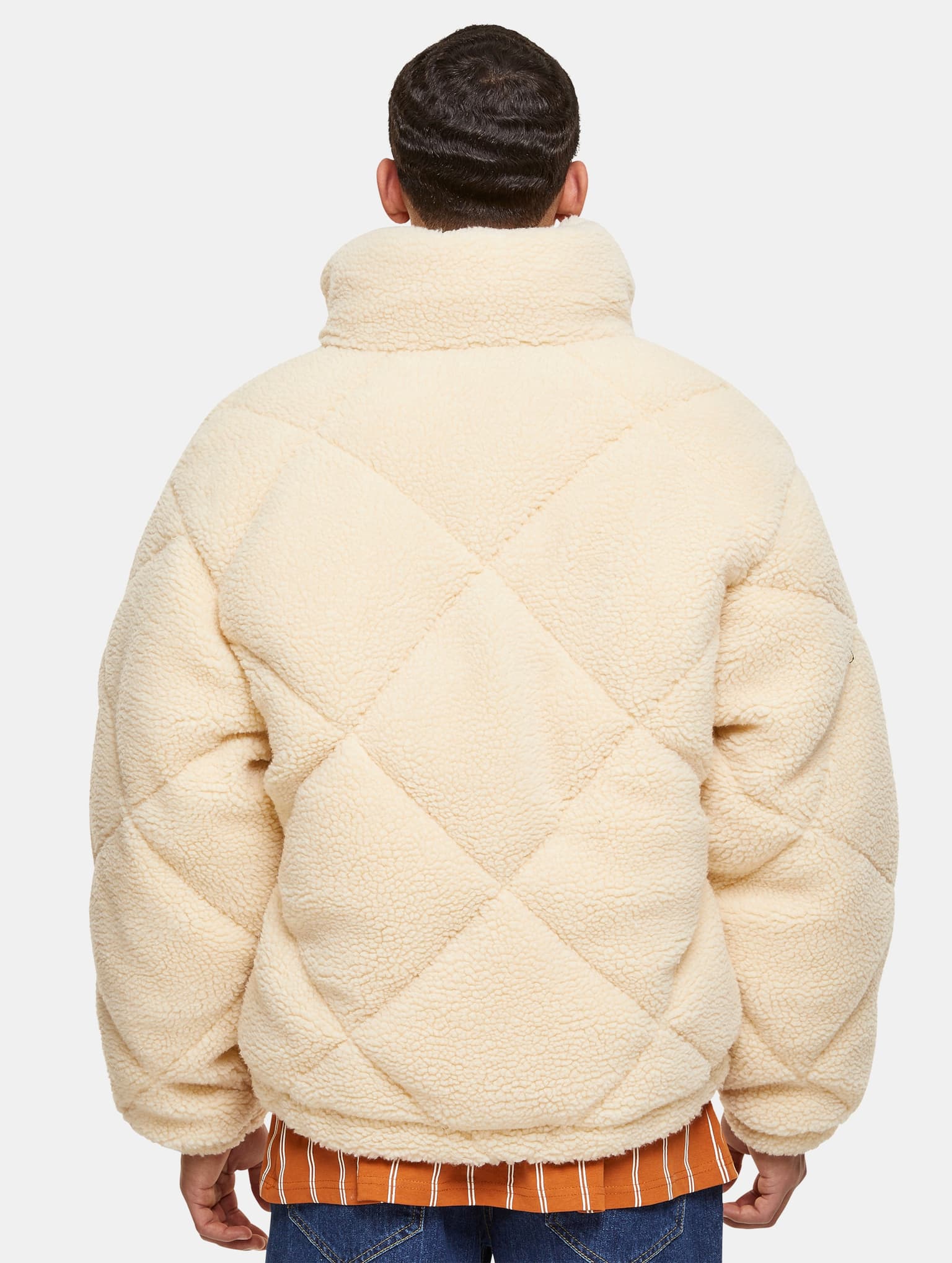 Karl Kani KM224-057-1 OG Rhombus Teddy Puffer Jacket – Bild 2