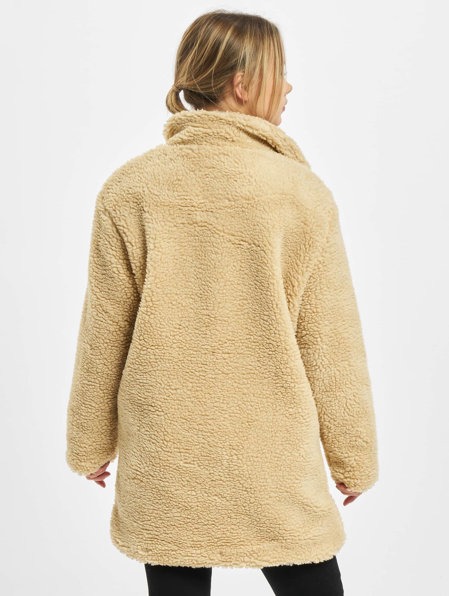 Urban Classics Ladies Oversized Sherpa Coat – Bild 2