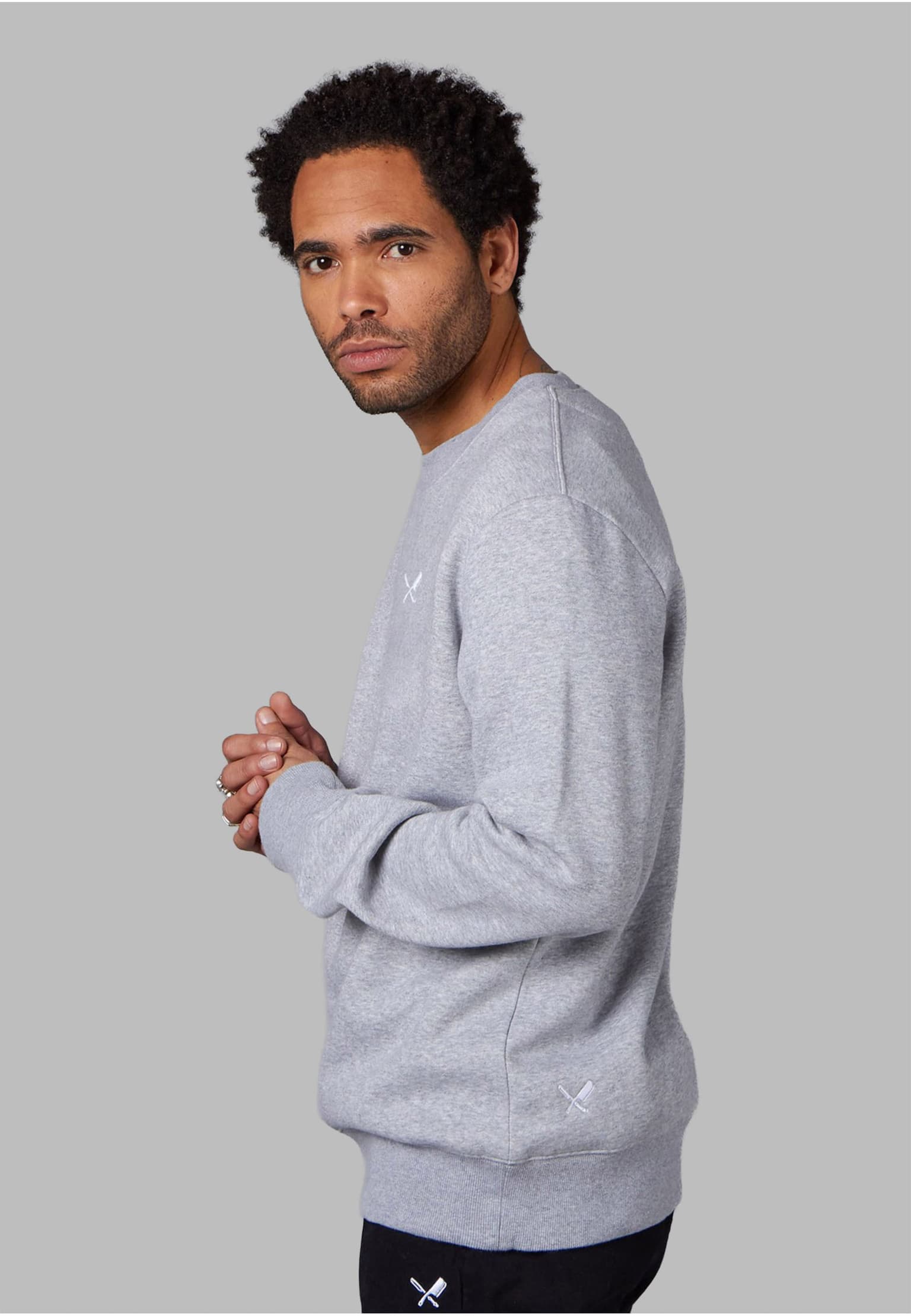 Distorted People Classic Crew Neck Sweatshirt – Bild 2
