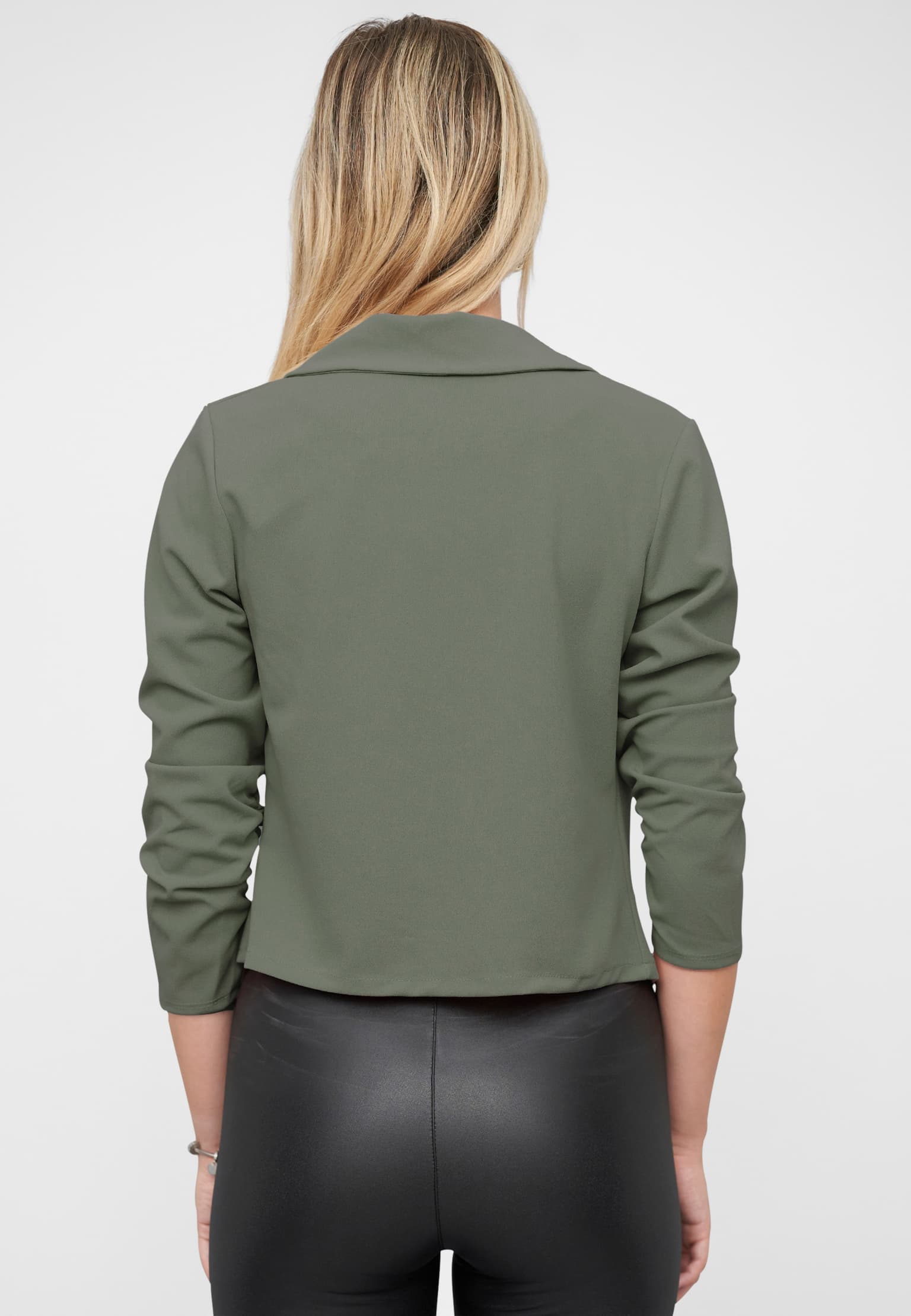 Cloud5ive Short Blazer with ruched sleeves – Bild 2