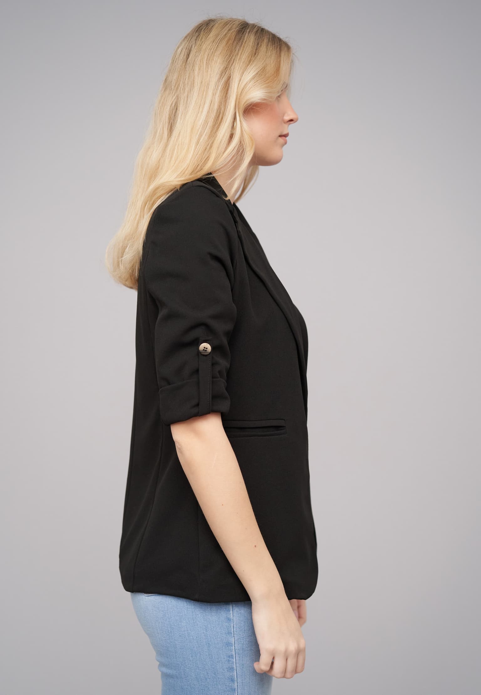 Cloud5ive Turn-Up 3/4 Sleeve Blazer – Bild 4