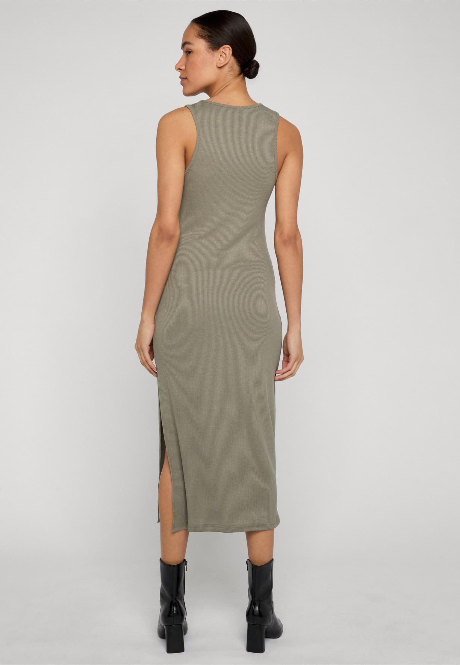 Urban Classics Ladies Long Racerback Rib Dress – Bild 2
