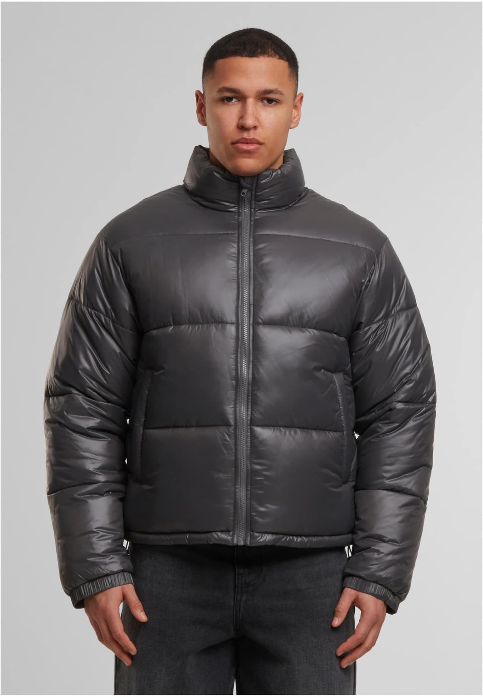 Urban Classics Shiny Puffer Jacket – Bild 3