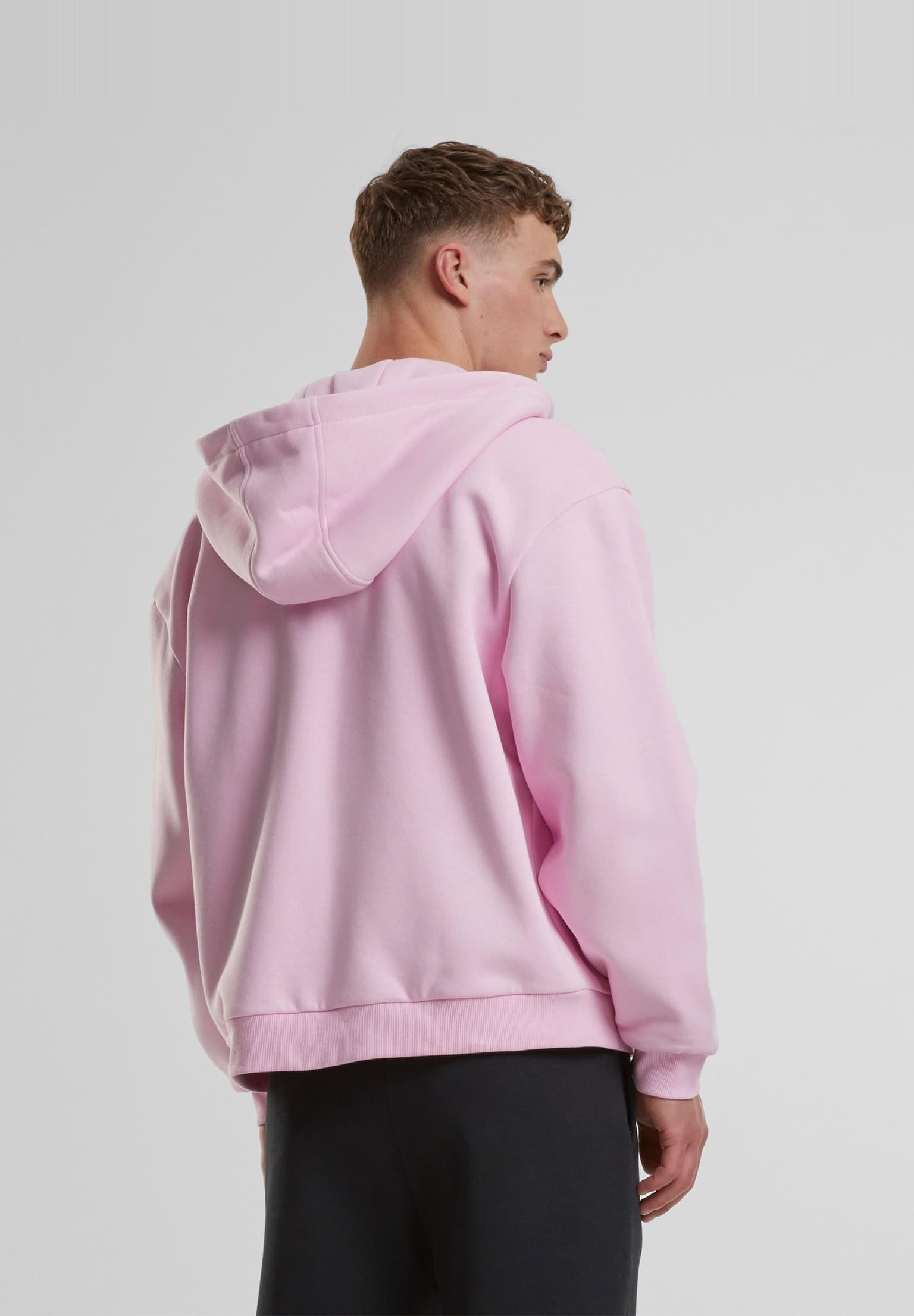 Urban Classics Fluffy Zip Hoody – Bild 3