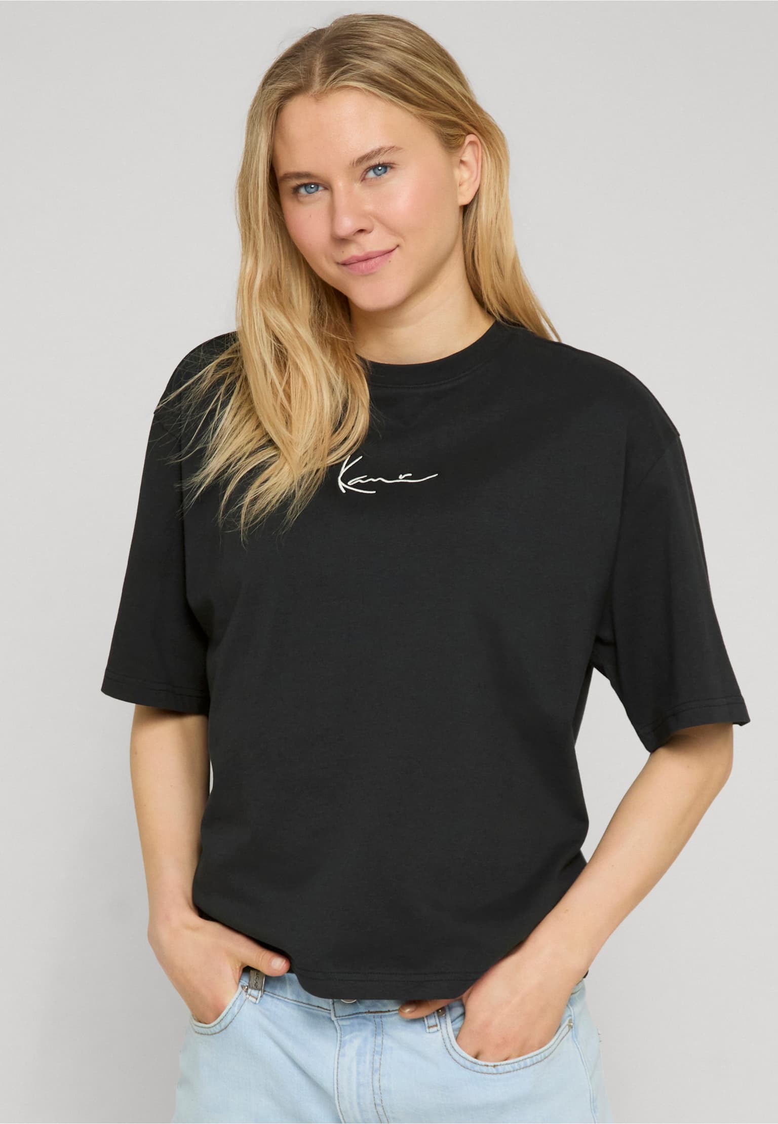 Karl Kani Signature Stencil Peached Oversized T-Shirt – Bild 2