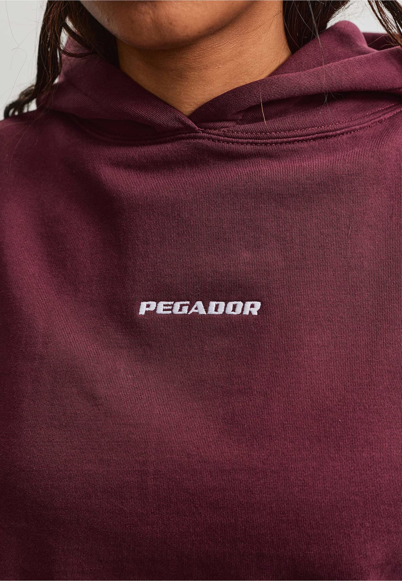 PEGADOR Clarita Logo Oversized Hoodie – Bild 4