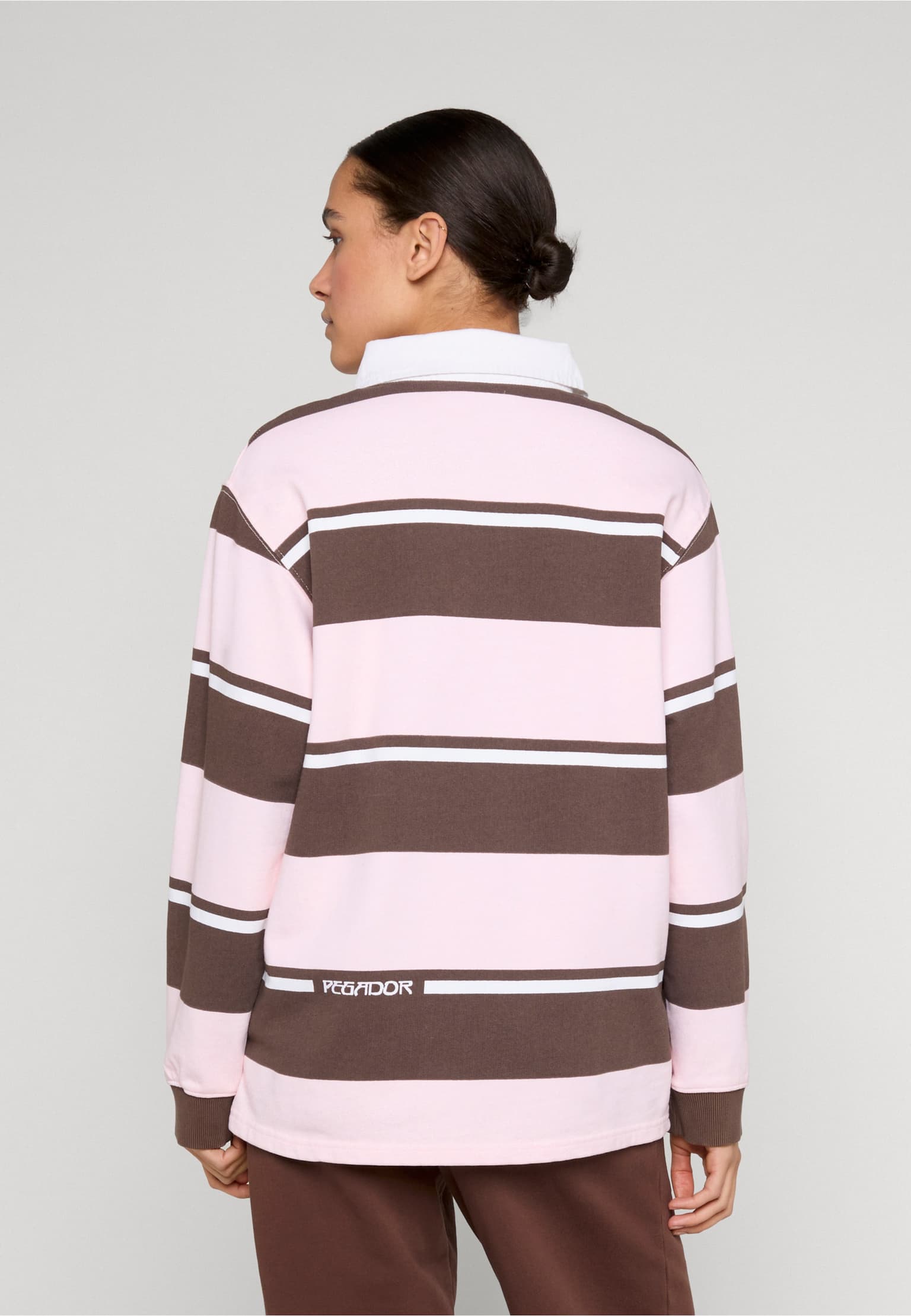 PEGADOR Morella Striped Polo Sweater – Bild 2