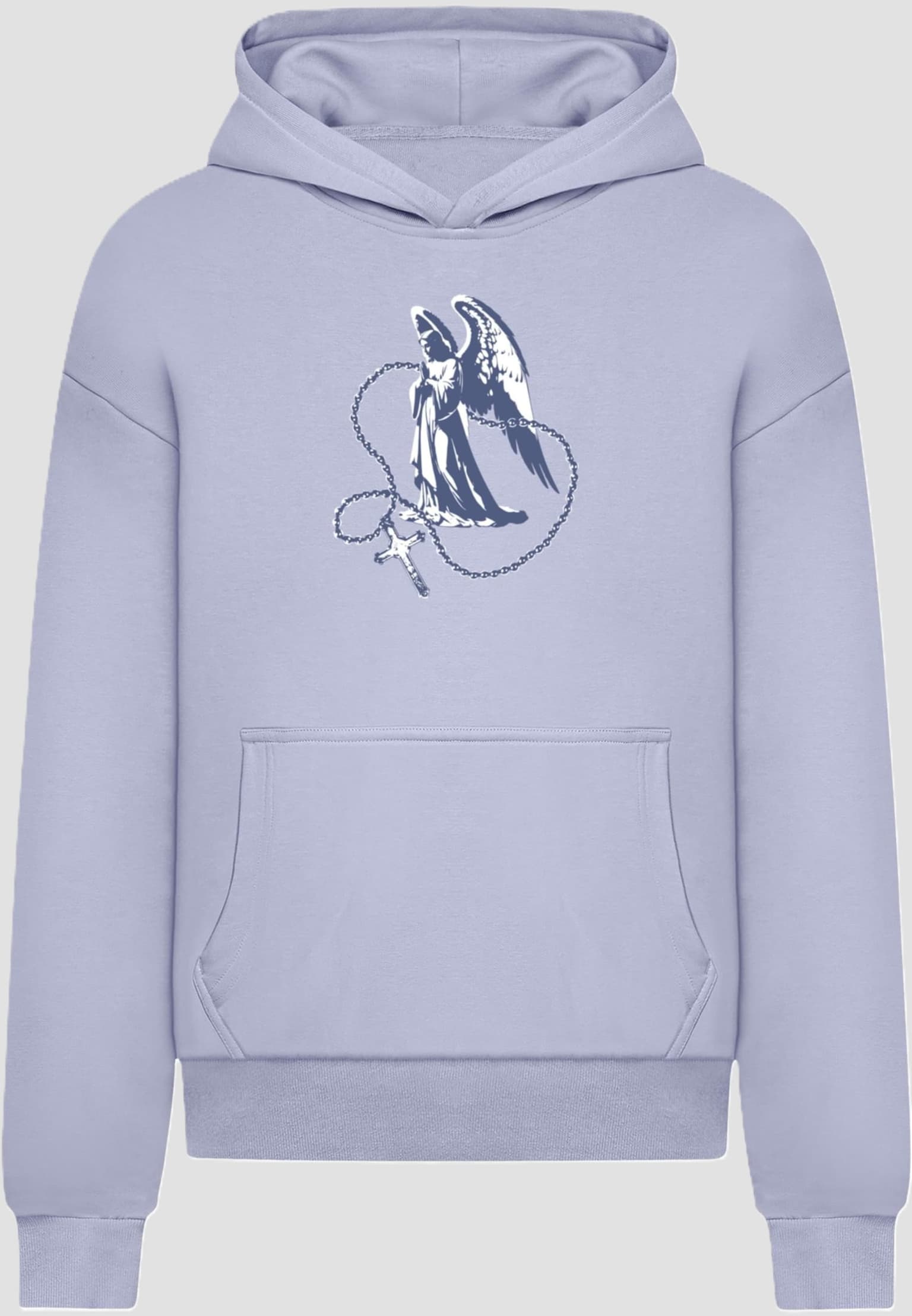 Mister Tee Holy Cross Statue Ultra Heavy Oversized Hoody – Bild 3