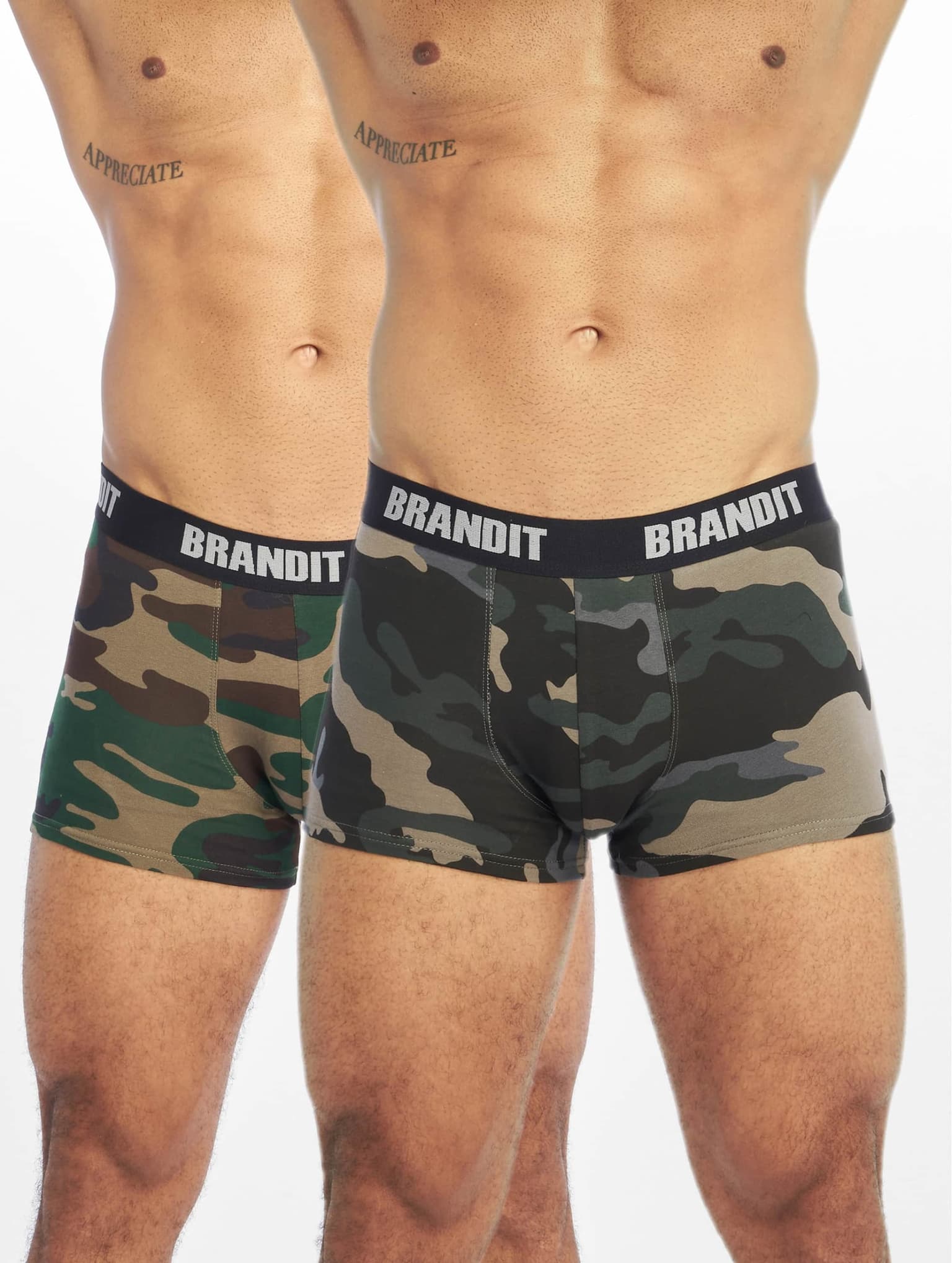 Brandit Boxershorts Logo 2er Pack