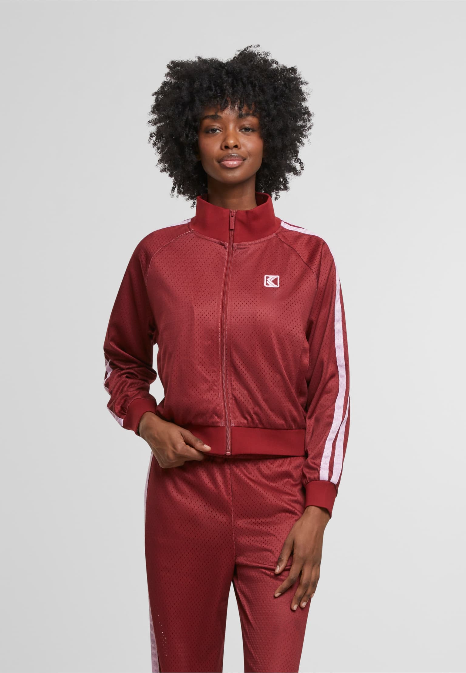 Karl Kani Og Mesh Trackjacket