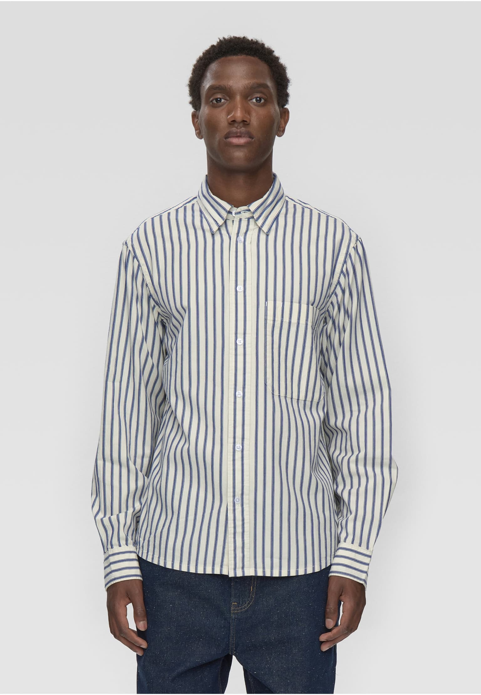 Minimum Pedro rlx ls striped shirt