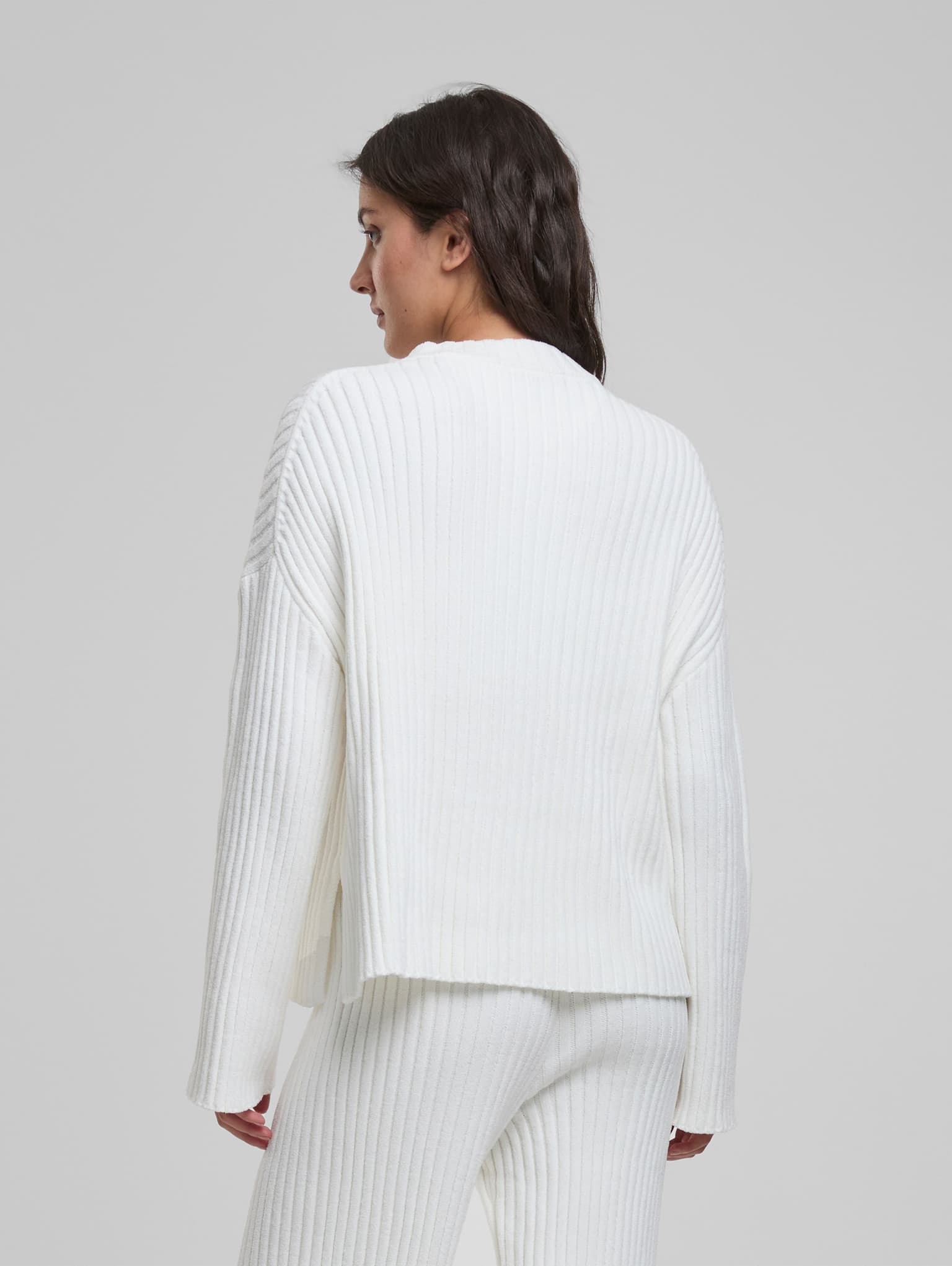 AMN-244-SW-24100555-123 AIMN Rib Knit Sweater – Bild 2