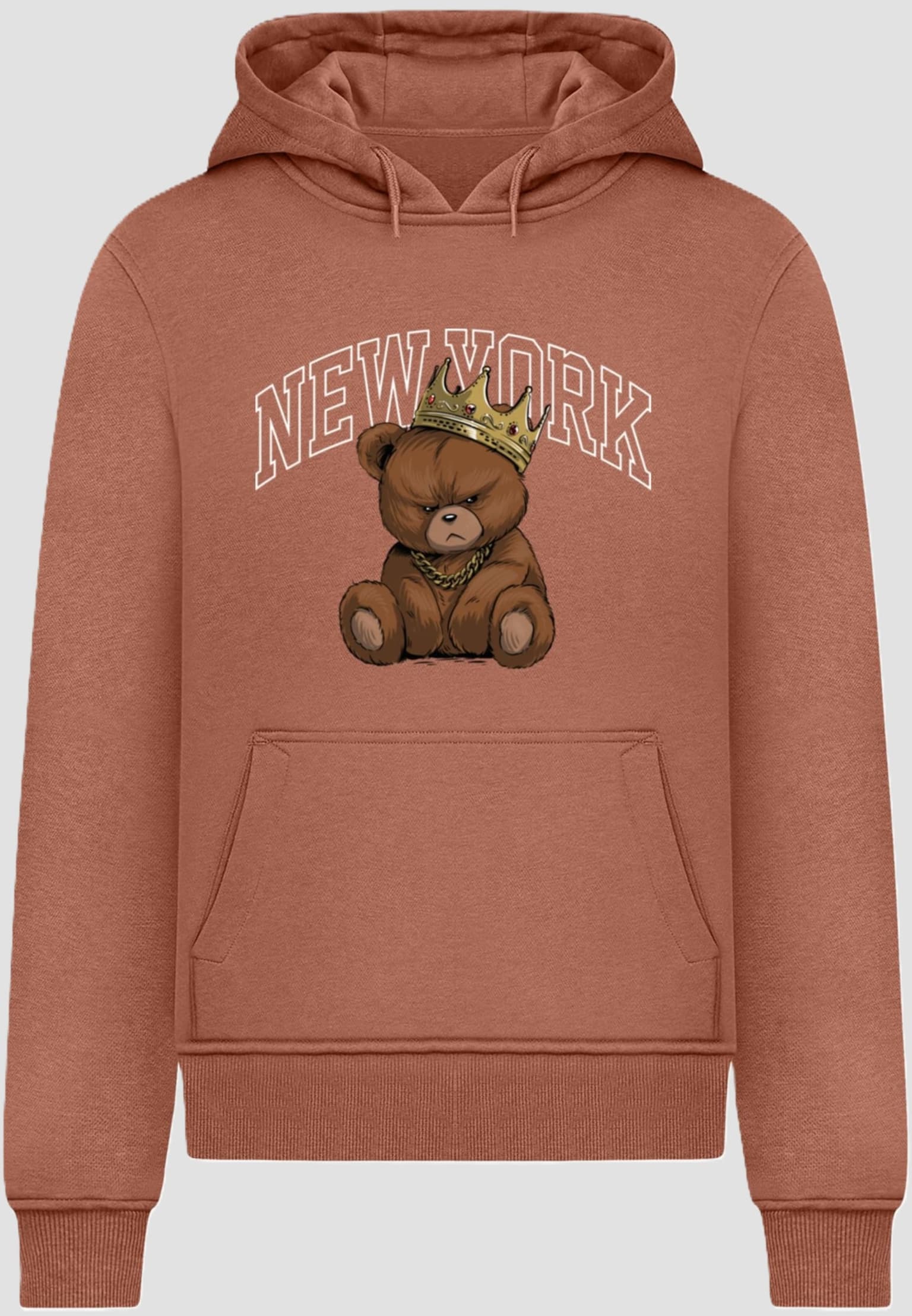 Mister Tee NY Crowned Bear Hoody – Bild 3