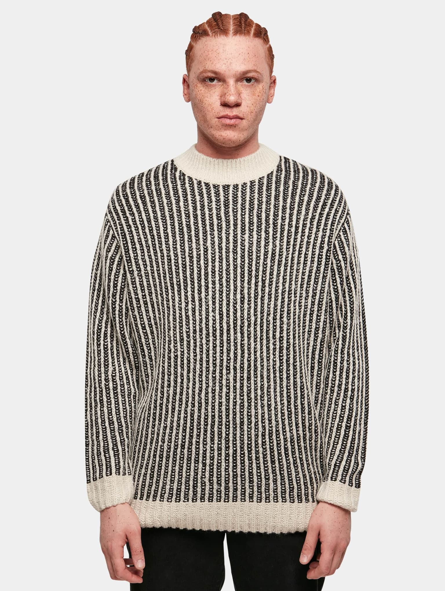 Urban Classics Oversized Two Tone Sweater – Bild 3
