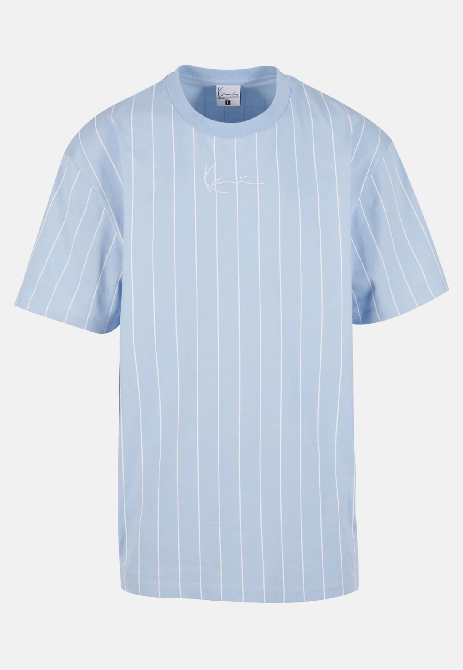 Karl Kani Small Signature Essential Pinstripe Tee – Bild 3