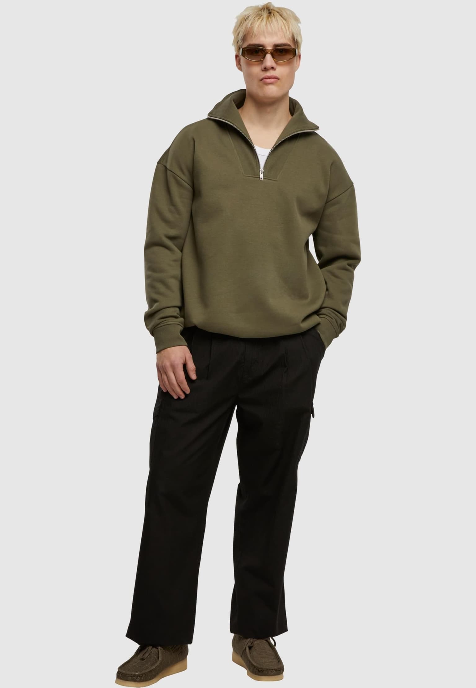 Urban Classics Cut&Sew Troyer – Bild 4