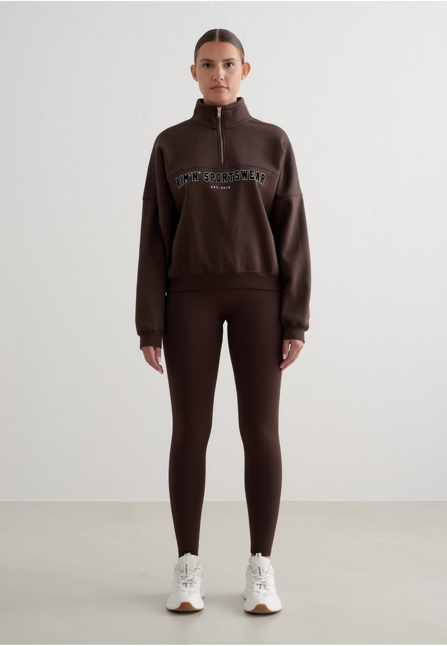 aimn Varsity Sweat Half Zip – Bild 4