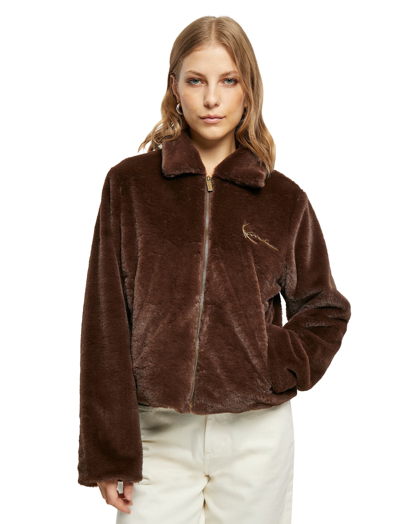 Karl Kani Metal Signature Fake Fur Jacket – Bild 4
